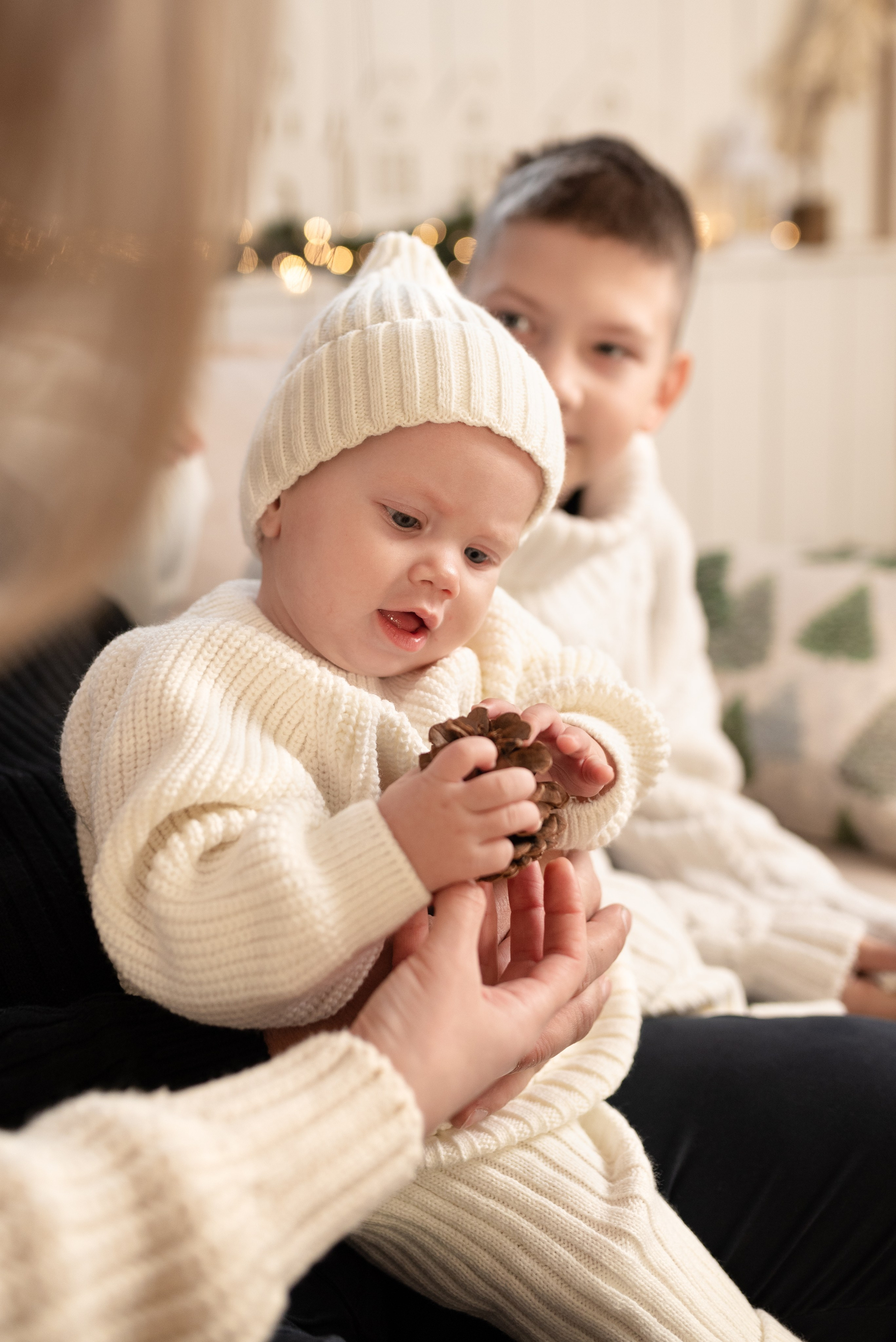 Новогодняя съемка в студии Home studio. Ваш семейный фотограф в Красноярске