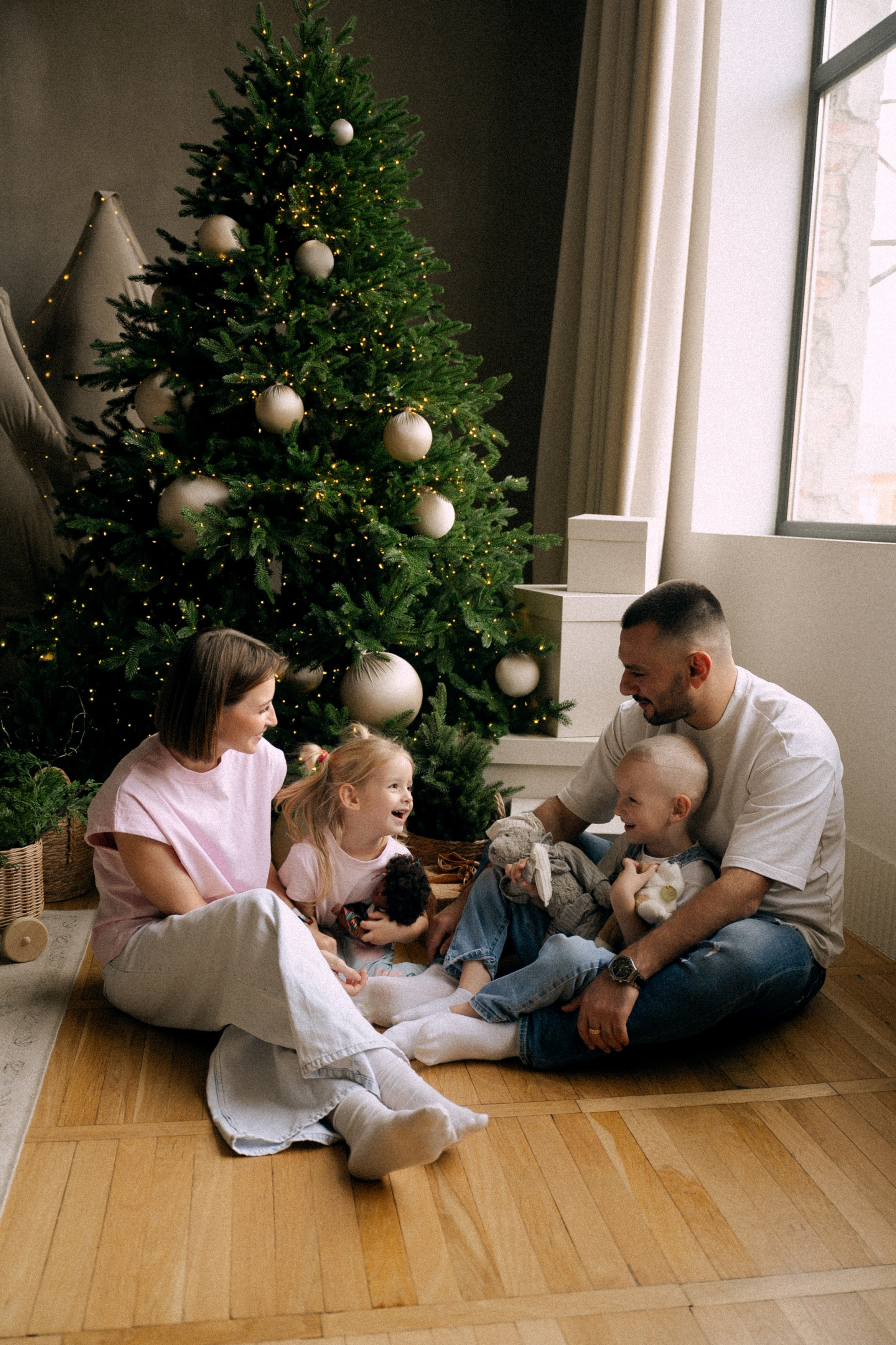 Семейная новогодняя. Фотограф с психологическим образованием