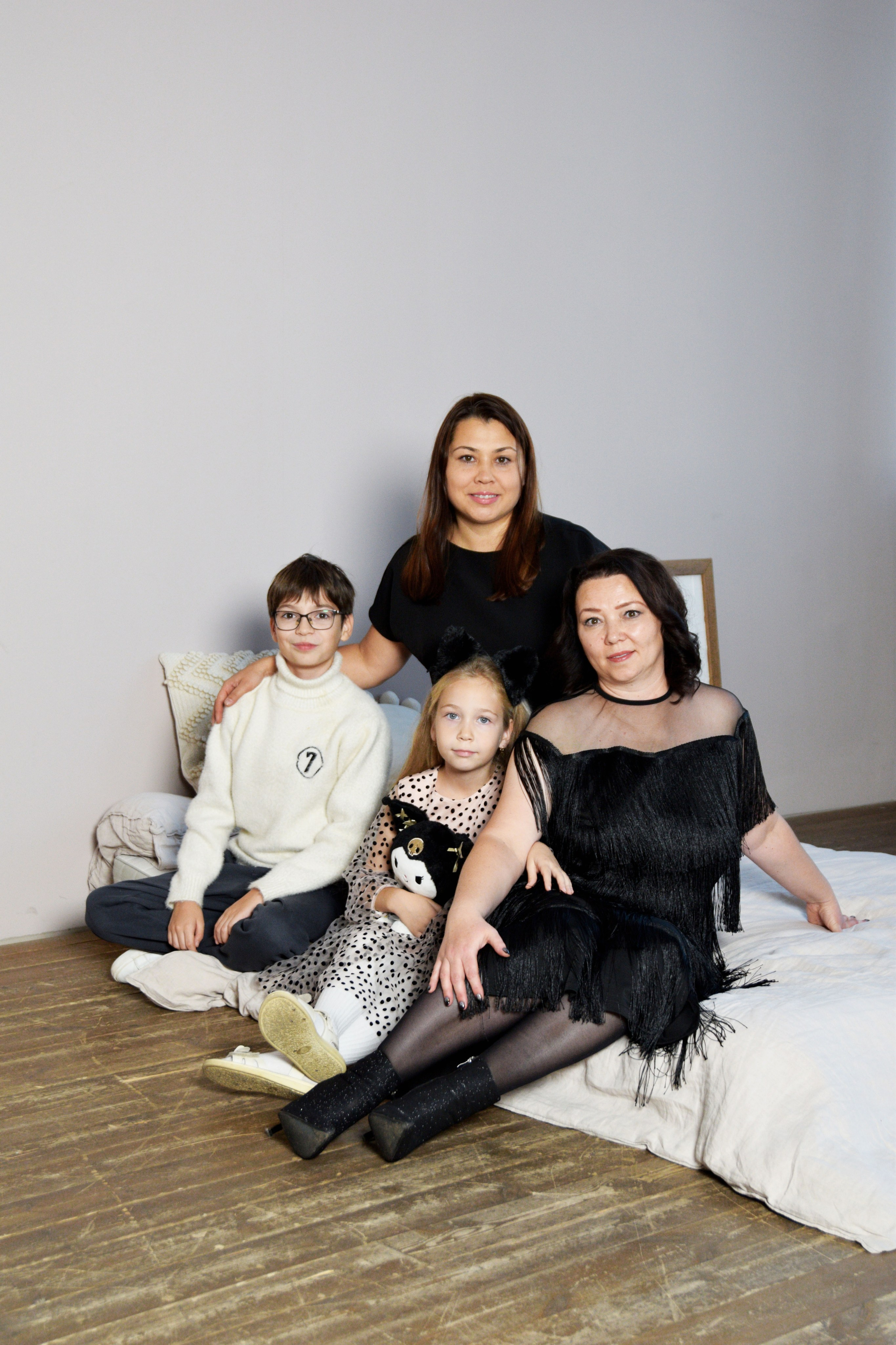 Наталья с семьей. Фотограф в Тольятти и Самаре Анастасия