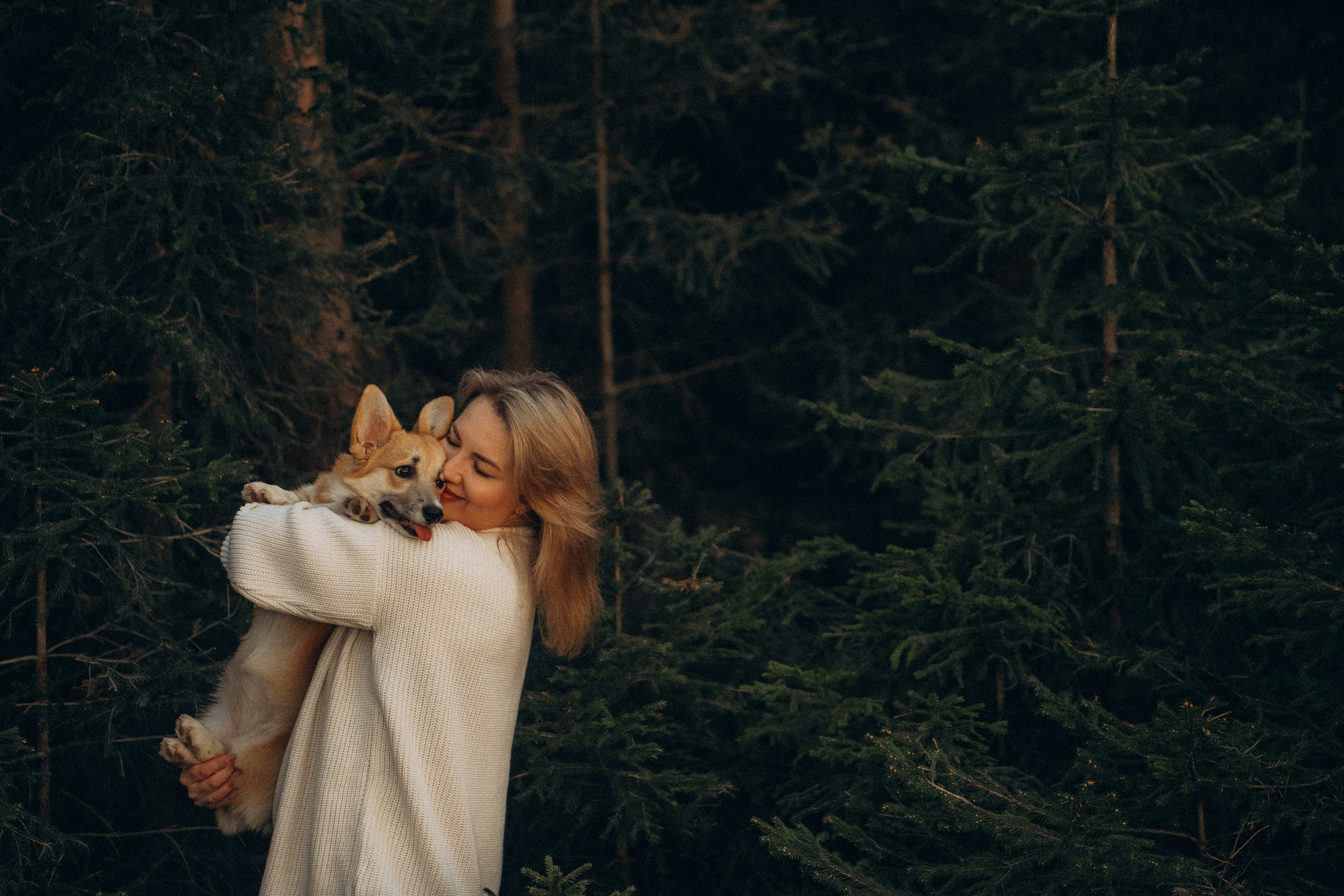 Катя и Берта. Фотограф анималист в Москве и Санкт-Петербурге Свиридова Анна