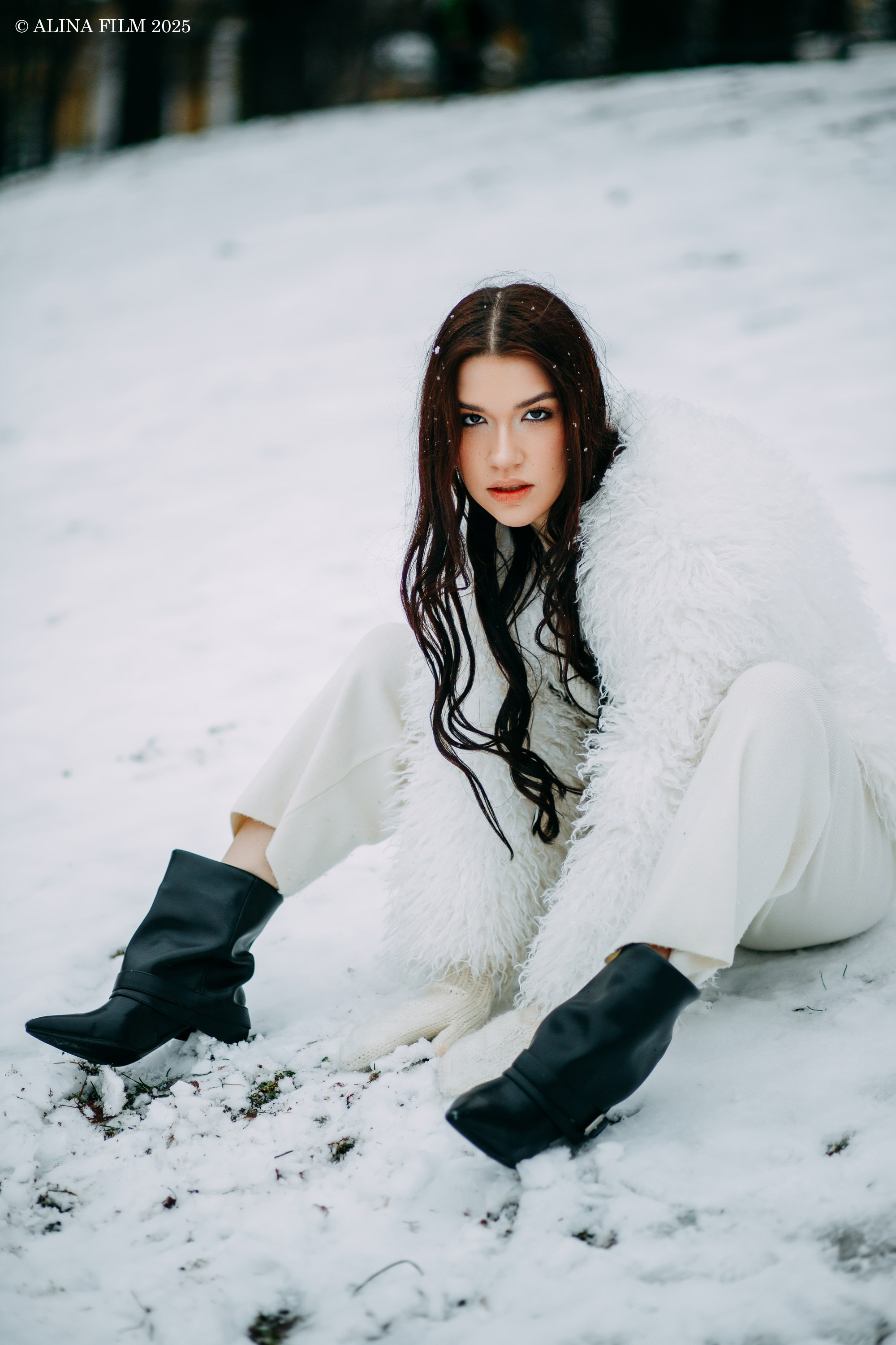 Зимняя фотопрогулка. Фотограф в Санкт-Петербурге Alina Film