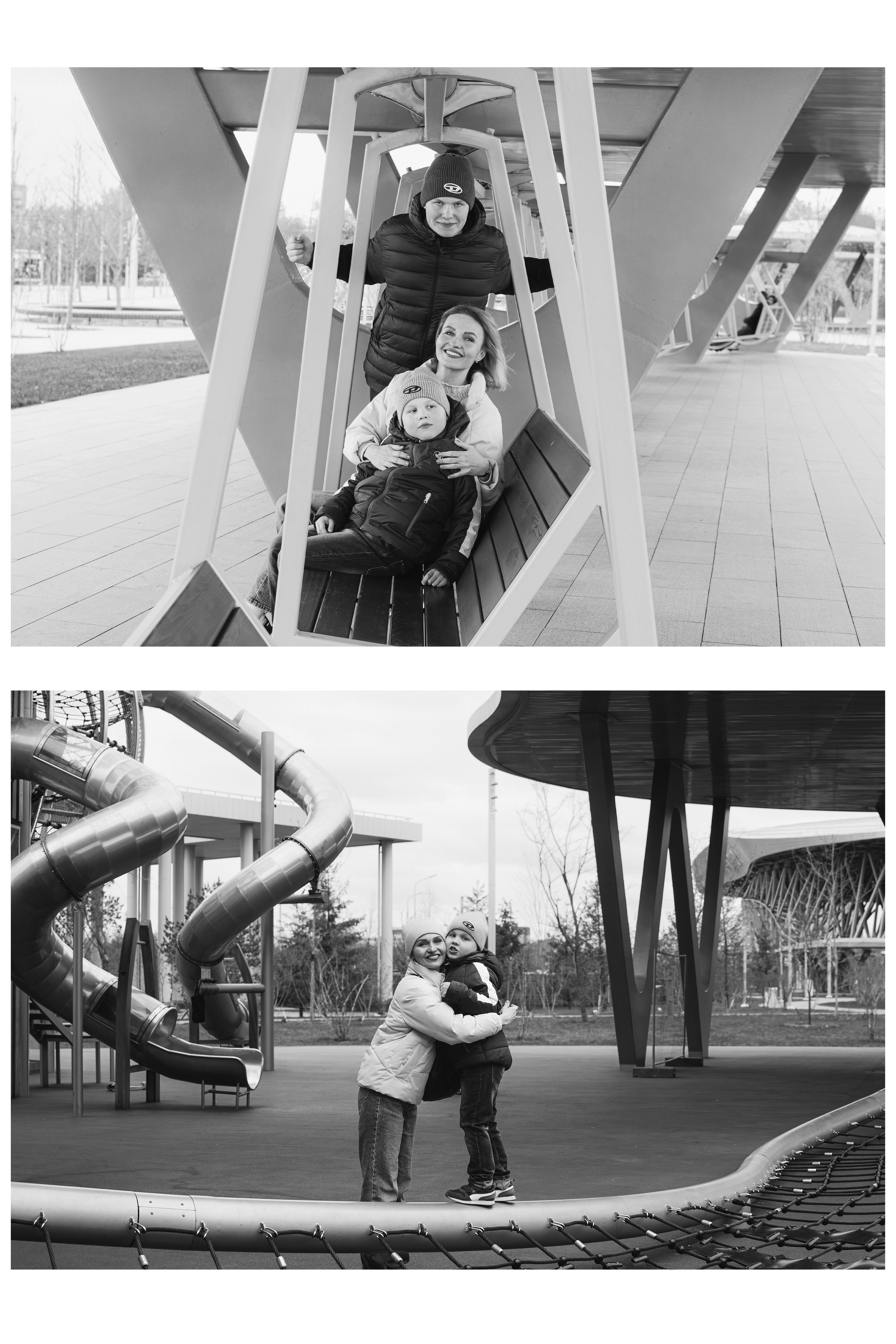 Прогулочная фотосессия для Ю. и ее ребятишек. Портретный и репортажный фотограф в Санкт-Петербурге Варвара Жукова