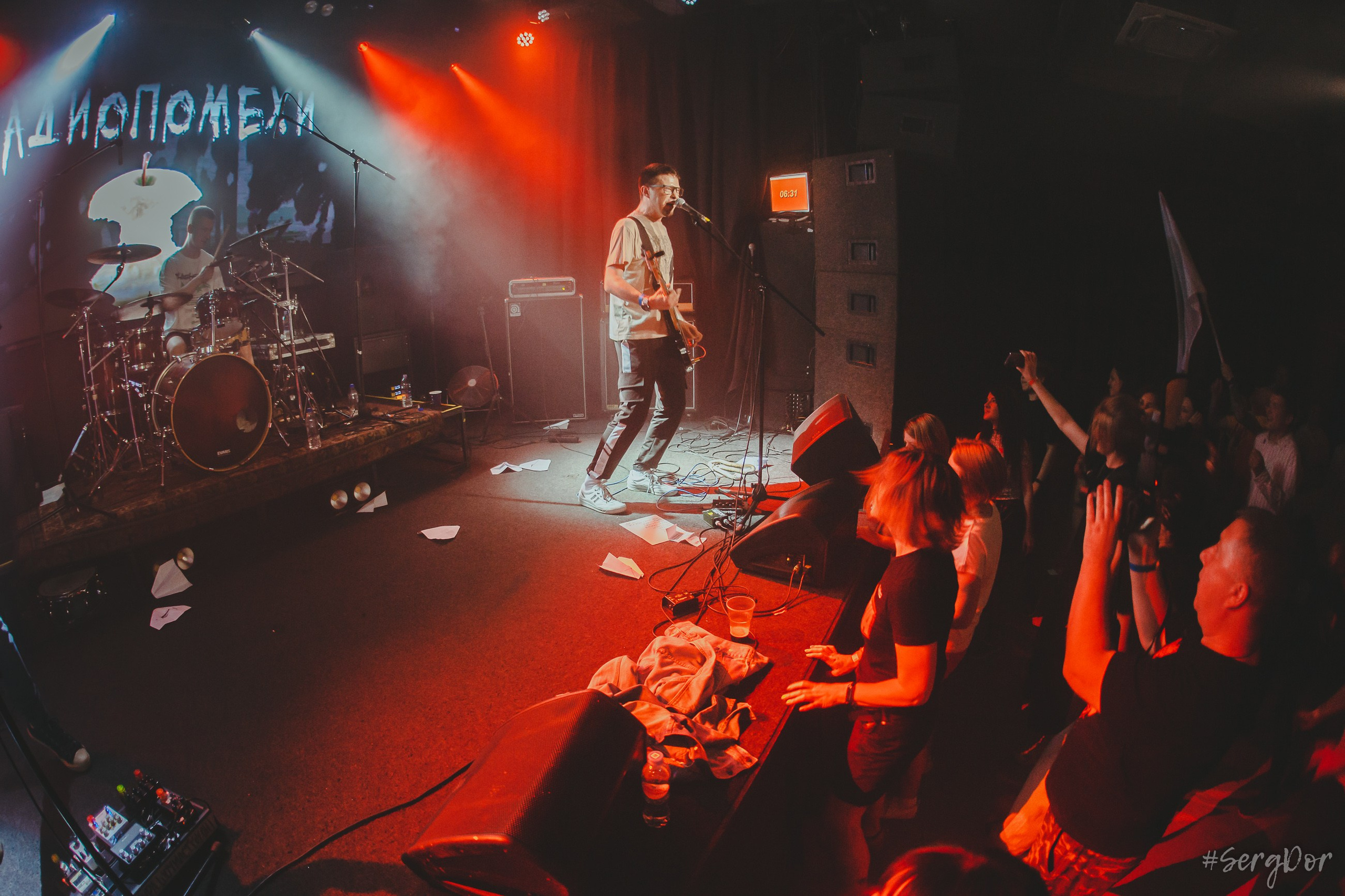 Радиопомехи, Серёга Рудаков, культурный центр Сердце, Шум Земли, концерт, флаги, Санкт-Петербург, СПб, 22.06.2024, SergDor, 22 июня 2024 года, #SergDor