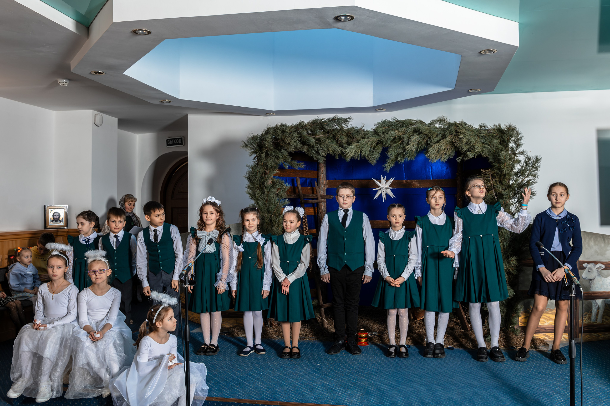 Рождество Воскресная школа 2025. Фотограф Таинств Крещение и Венчания г. Магадан Власова Ульяна