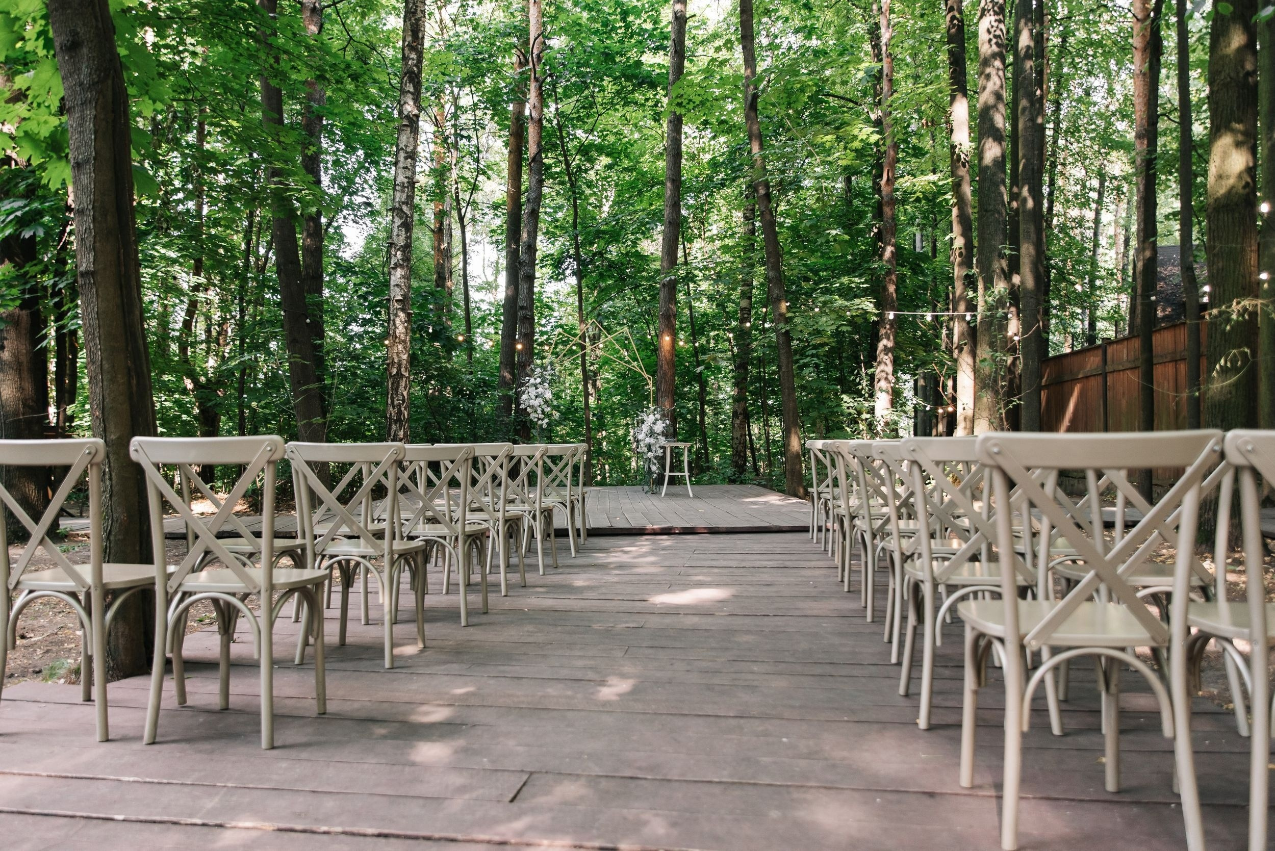 Белоснежная веранда церемония