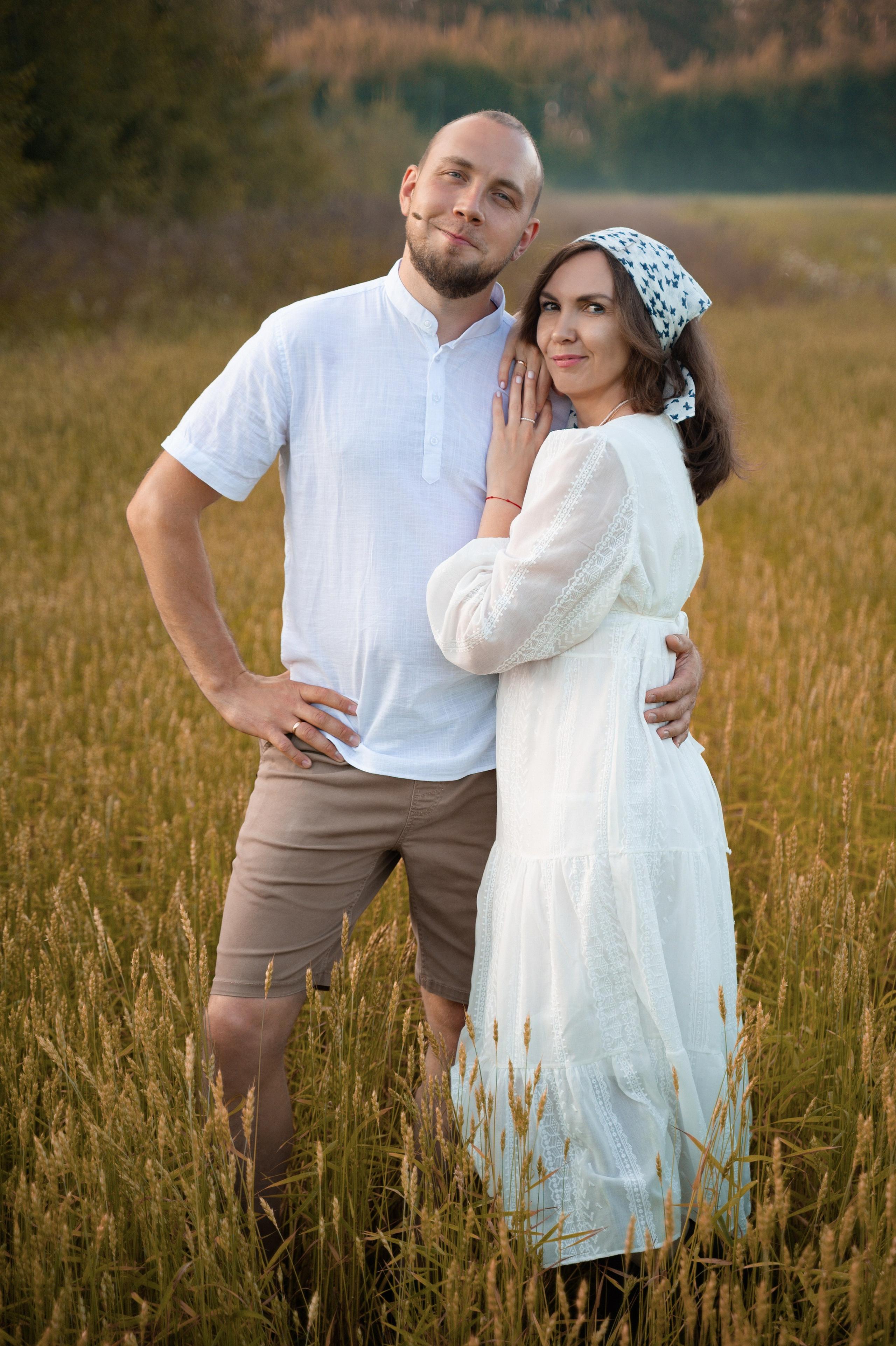 В полях. Фотограф Юлия Кондратьева