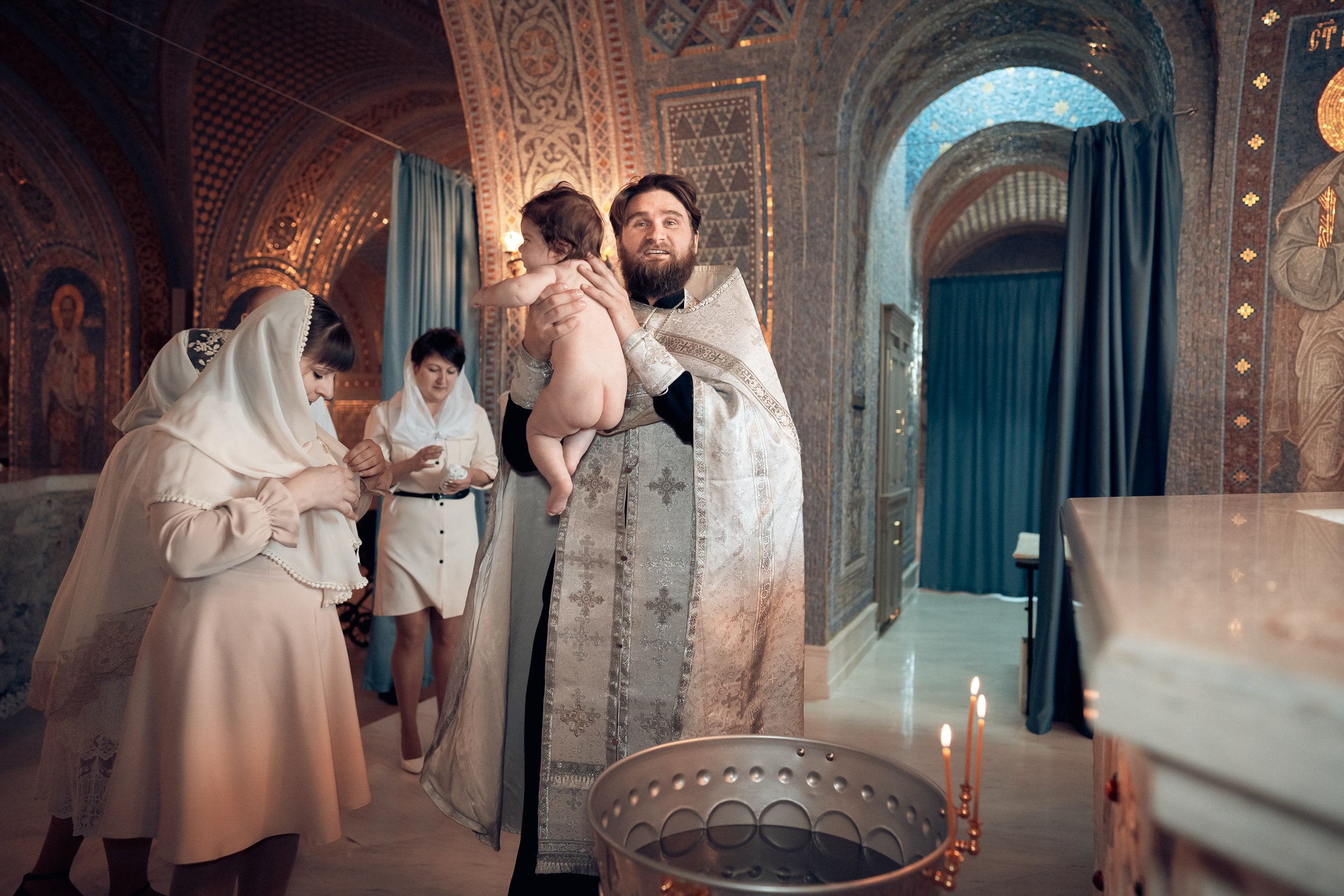 Крещение, Владимирский собор в Херсонесе, г. Севастополь. Церковный фотограф Севастополь