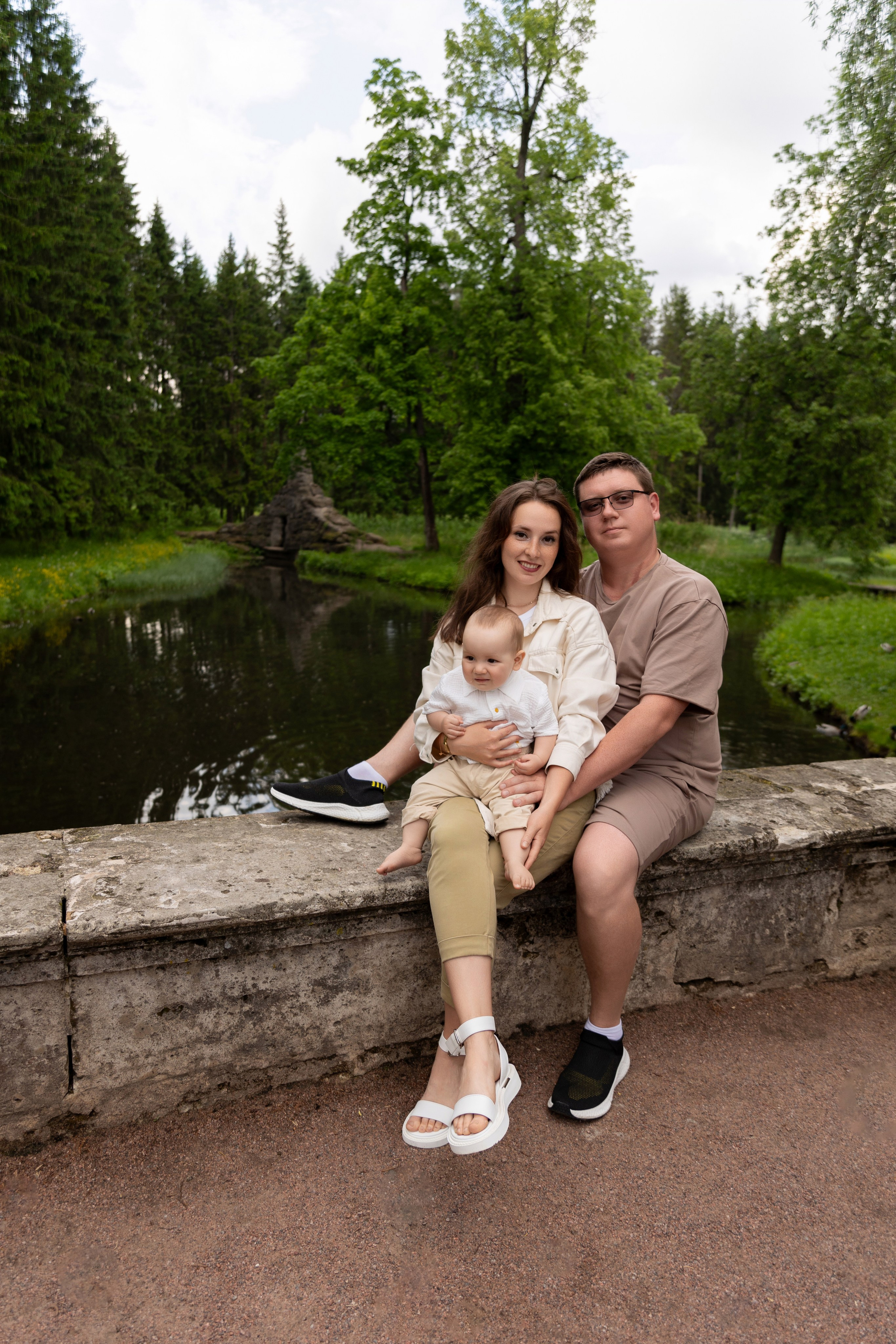 Семейная фотопрогулка в Пушкине. Семейный и свадебный фотограф в Санкт-Петербурге Татьяна Швыкова