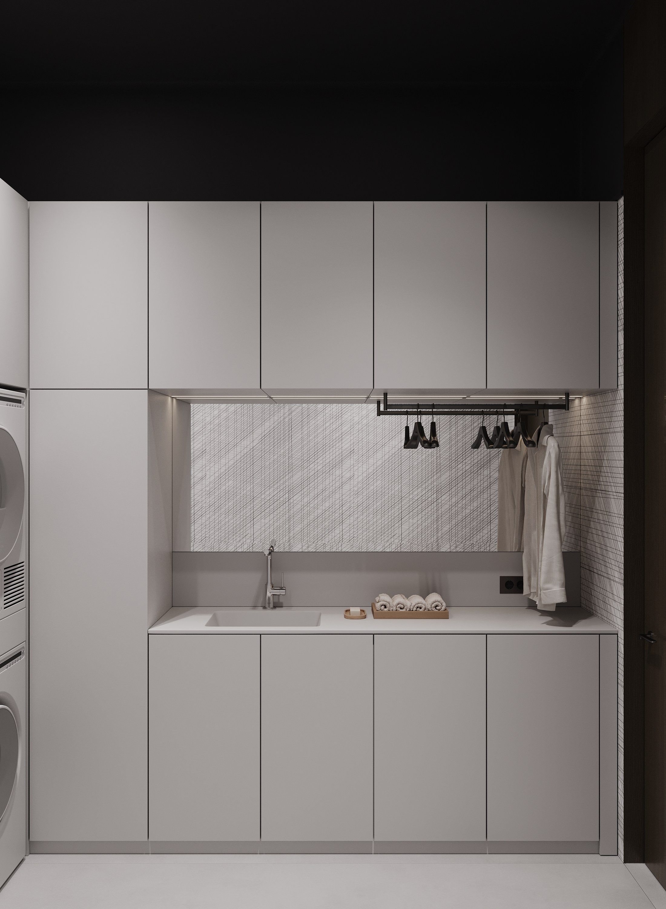 PRIVATE HOUSE. Interior 3D visualizer Liya Iskevich