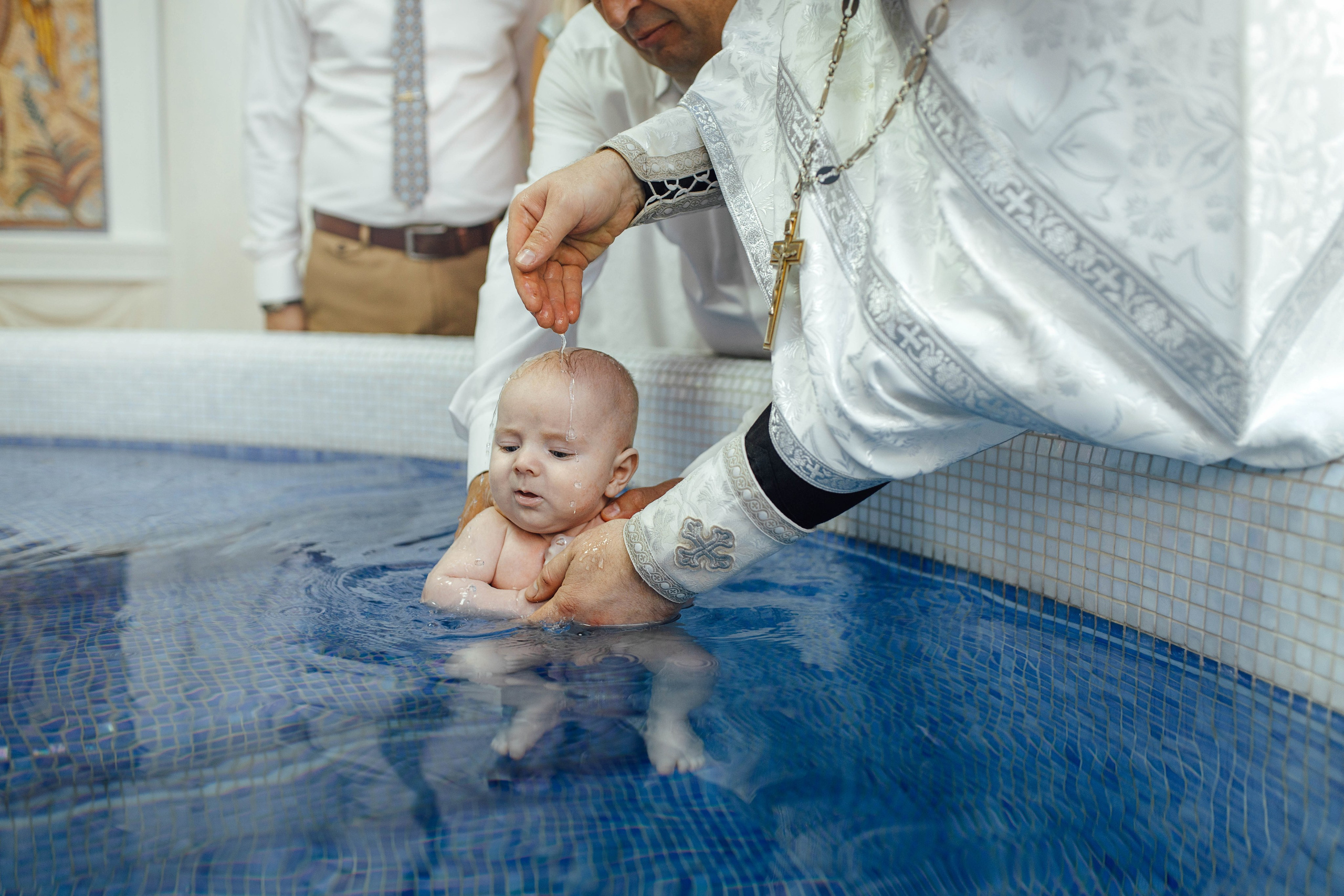 Крещение Михаила, храм Святой Троицы, июнь 2025