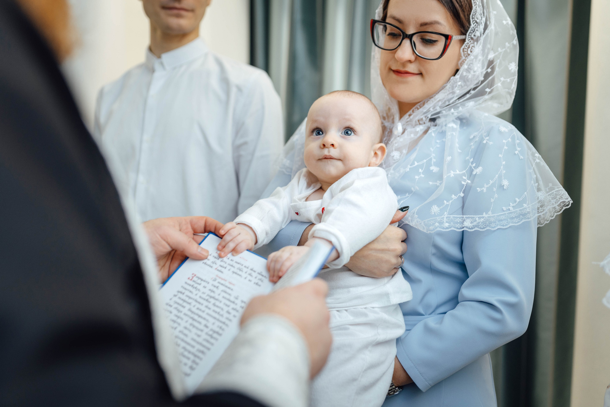 Крещение Матвея, храм Святой Троицы, декабрь 2025