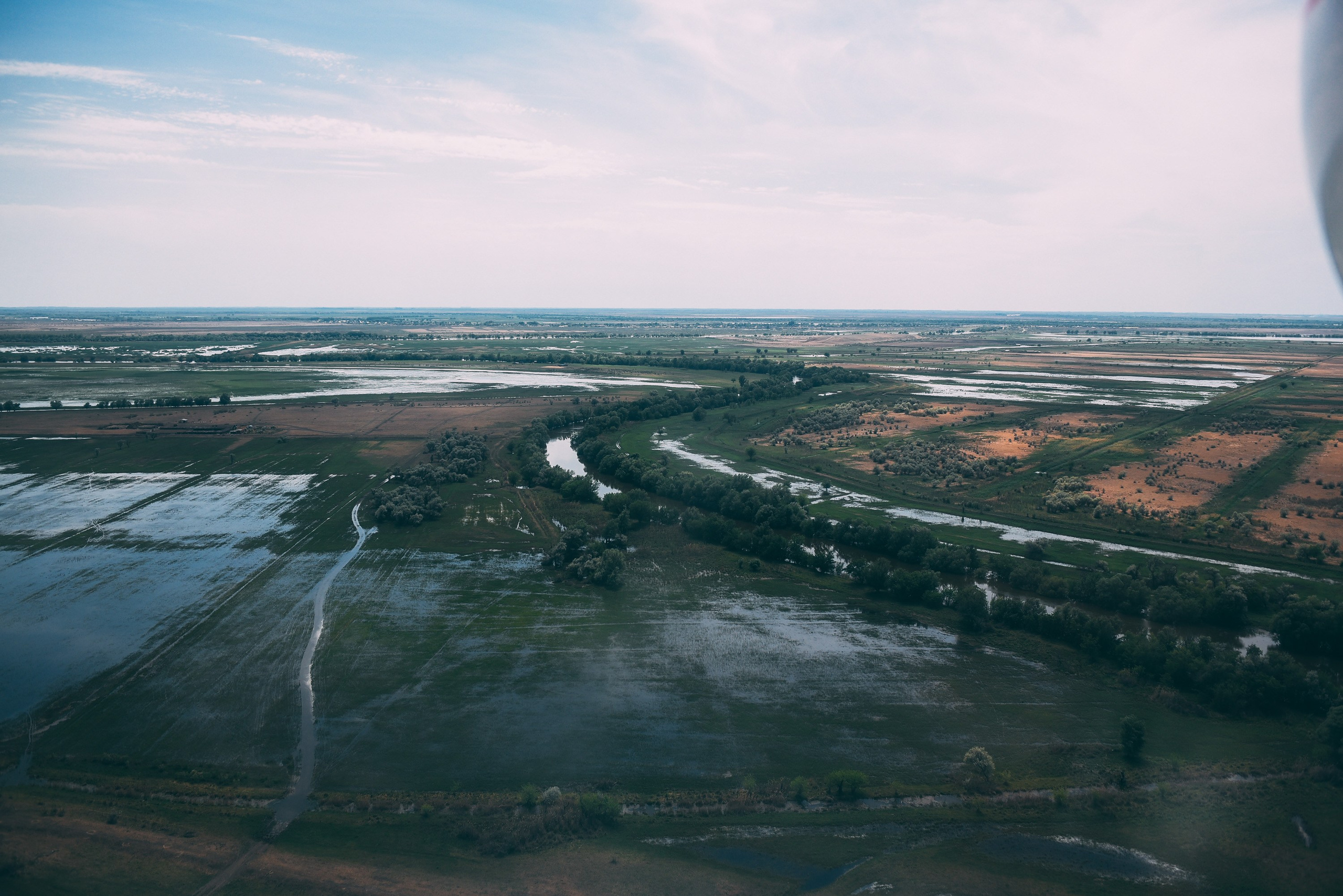 Вид с вертолета. Фотограф Анатолий Деникин