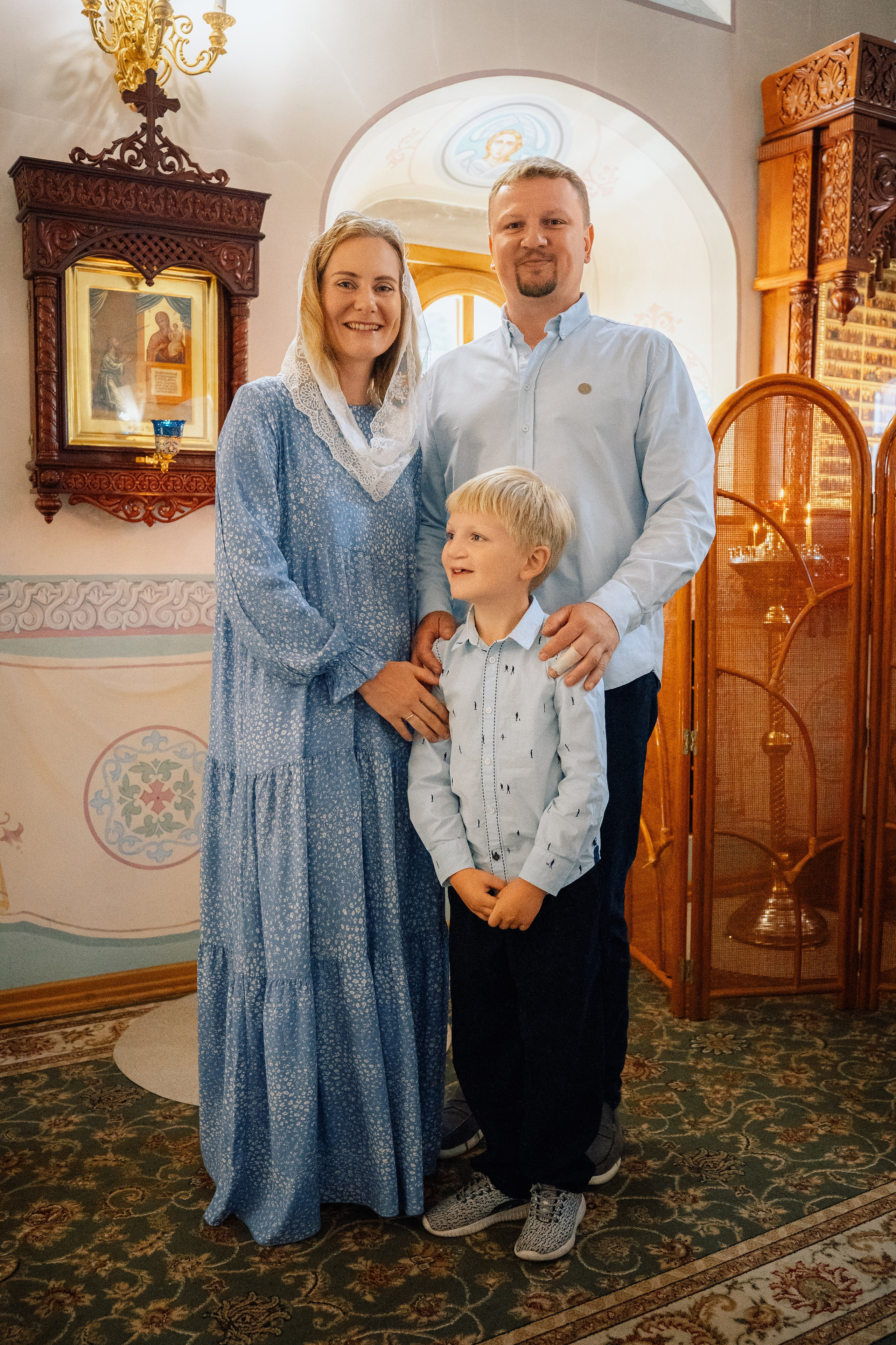 Крещение Марка. Фотограф Казакова Анастасия