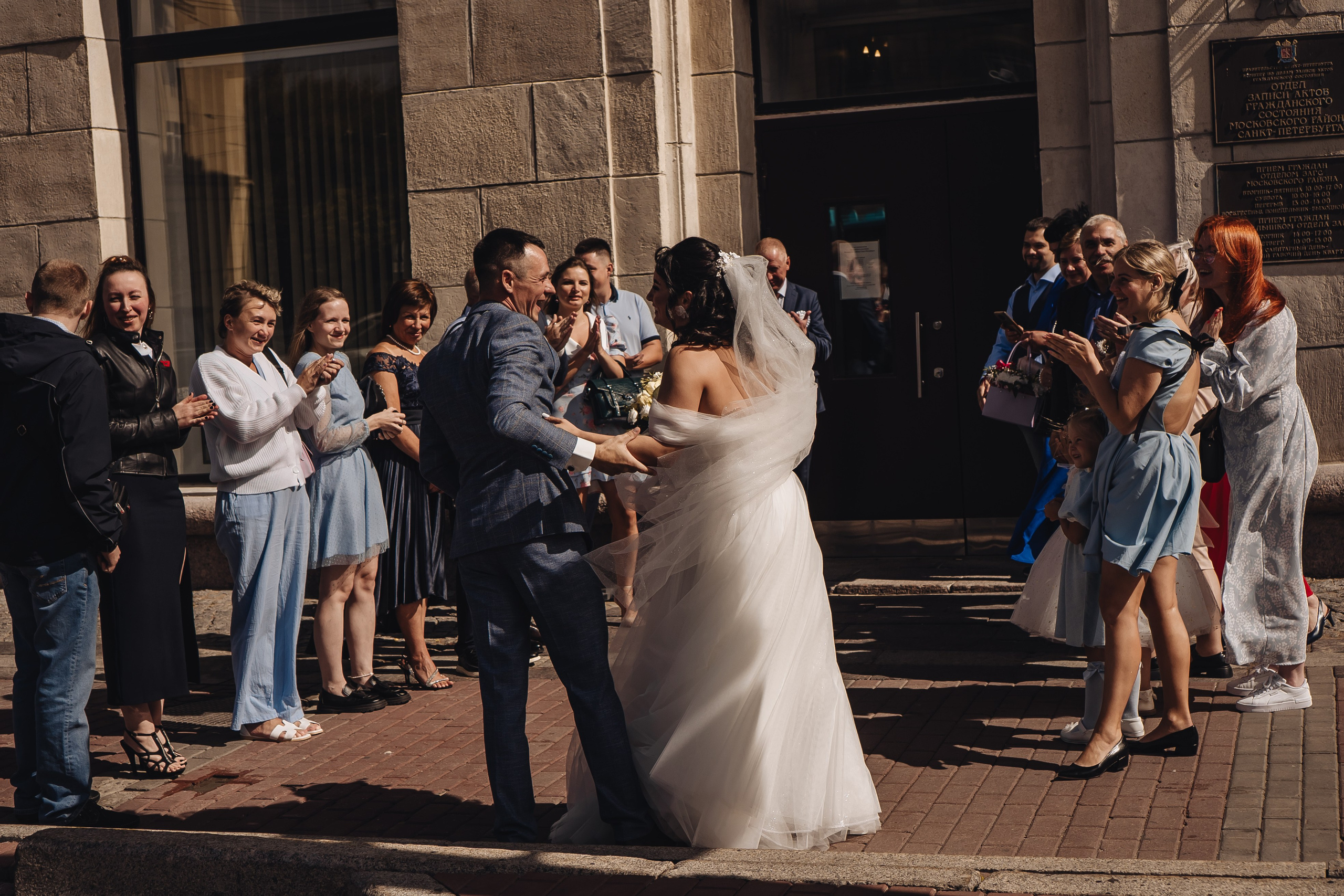 СВАДЕБНАЯ СЬЕМКА В ЗАГСЕ НА МОСКОВСКОМ ПРОСПЕКТЕ. Профессиональный фотограф, Санкт-Петербург — Виктория Богомолова