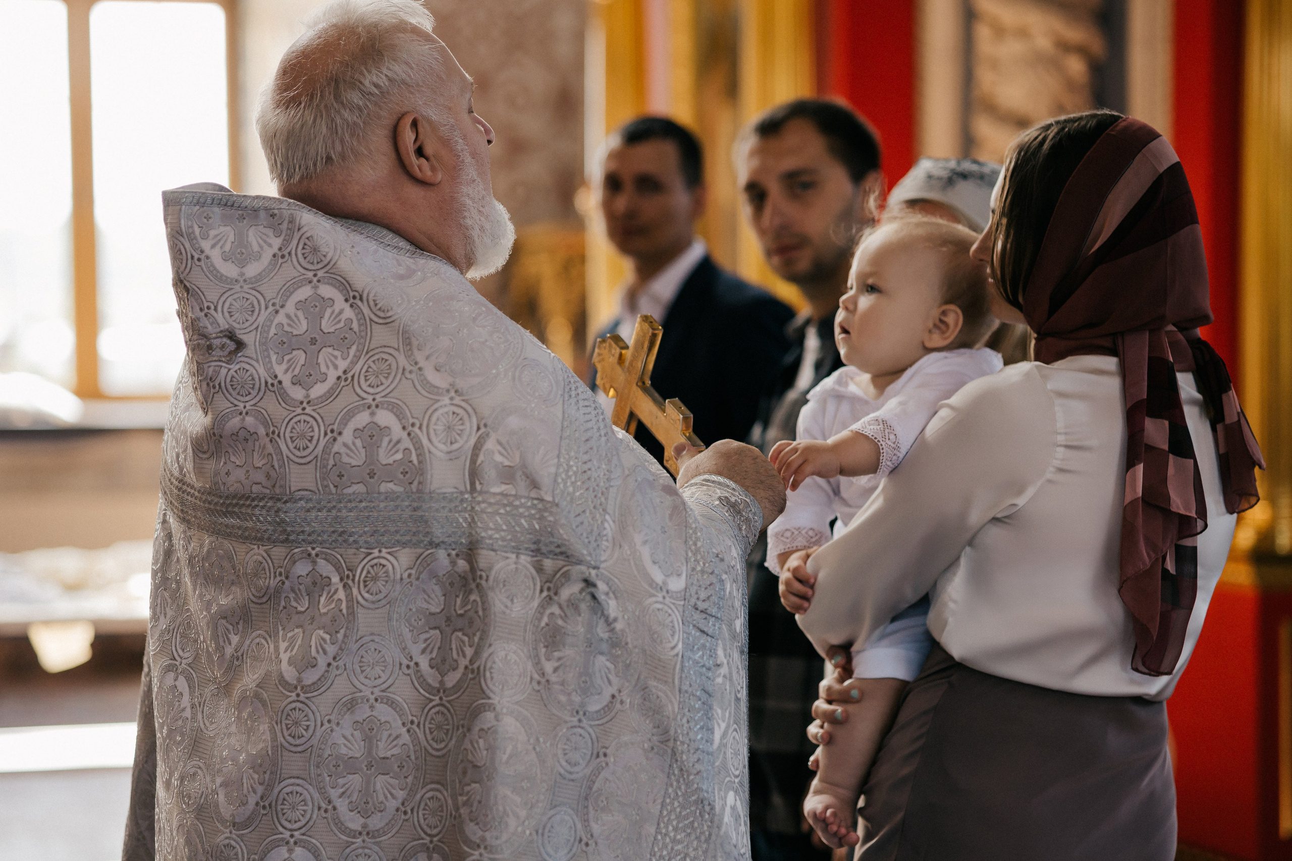 Крещение в Соборе в честь князя Георгия Всеволодовича. Фотограф Нижний Новгород