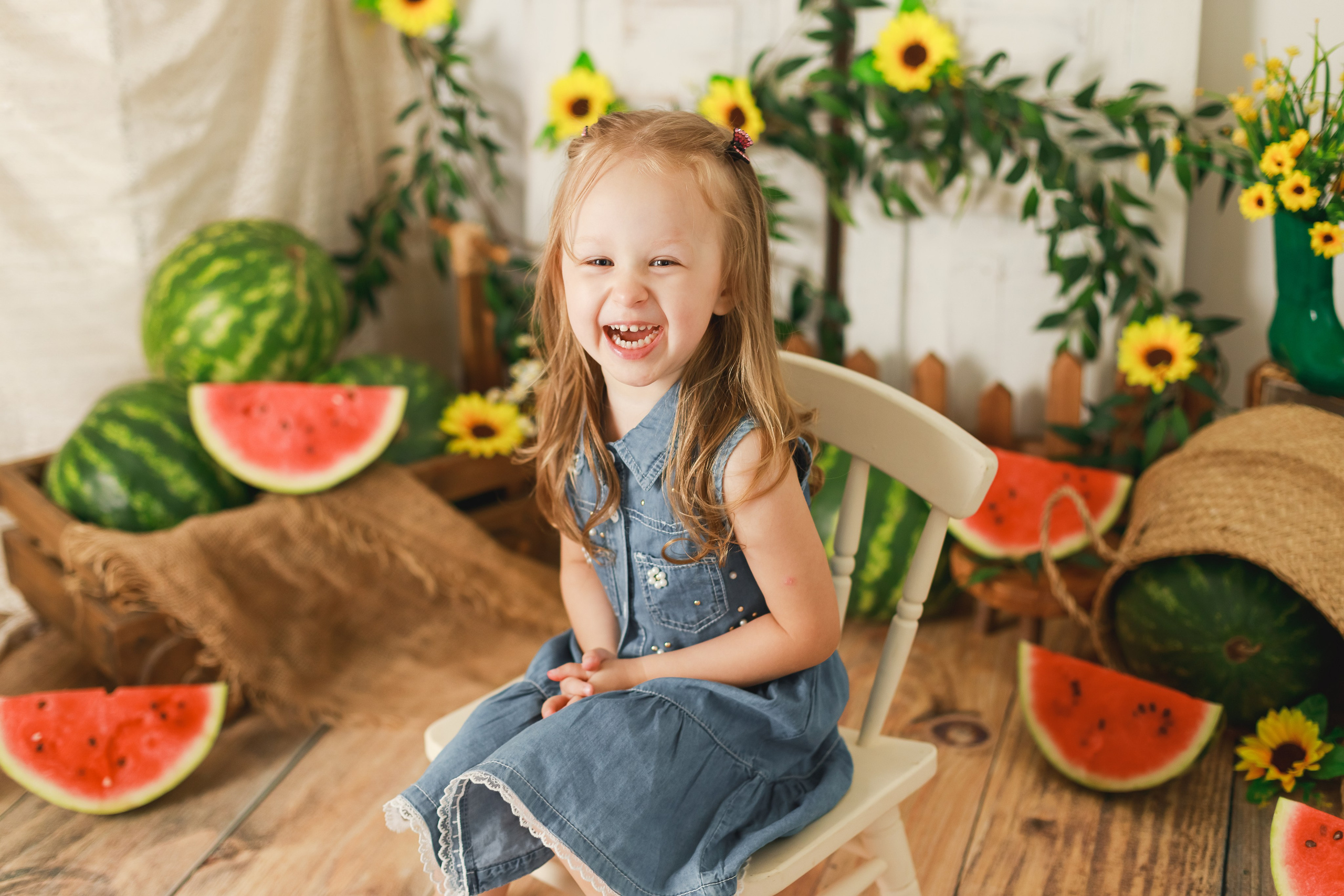 Арбузный фотопроект. Детский и семейный фотограф в Краснодаре Альбина Морозова