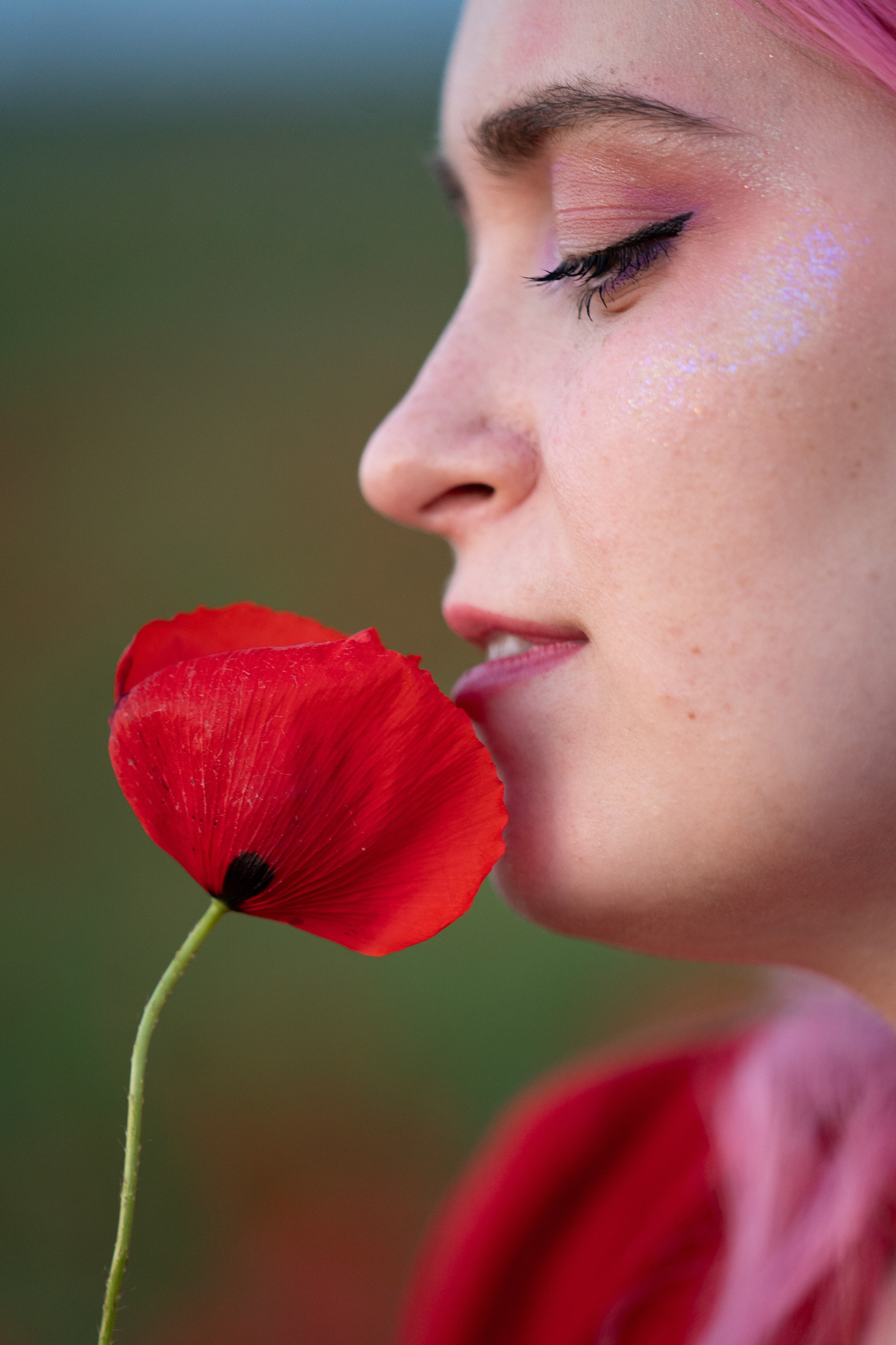 Маковое поле. Фотограф анималист