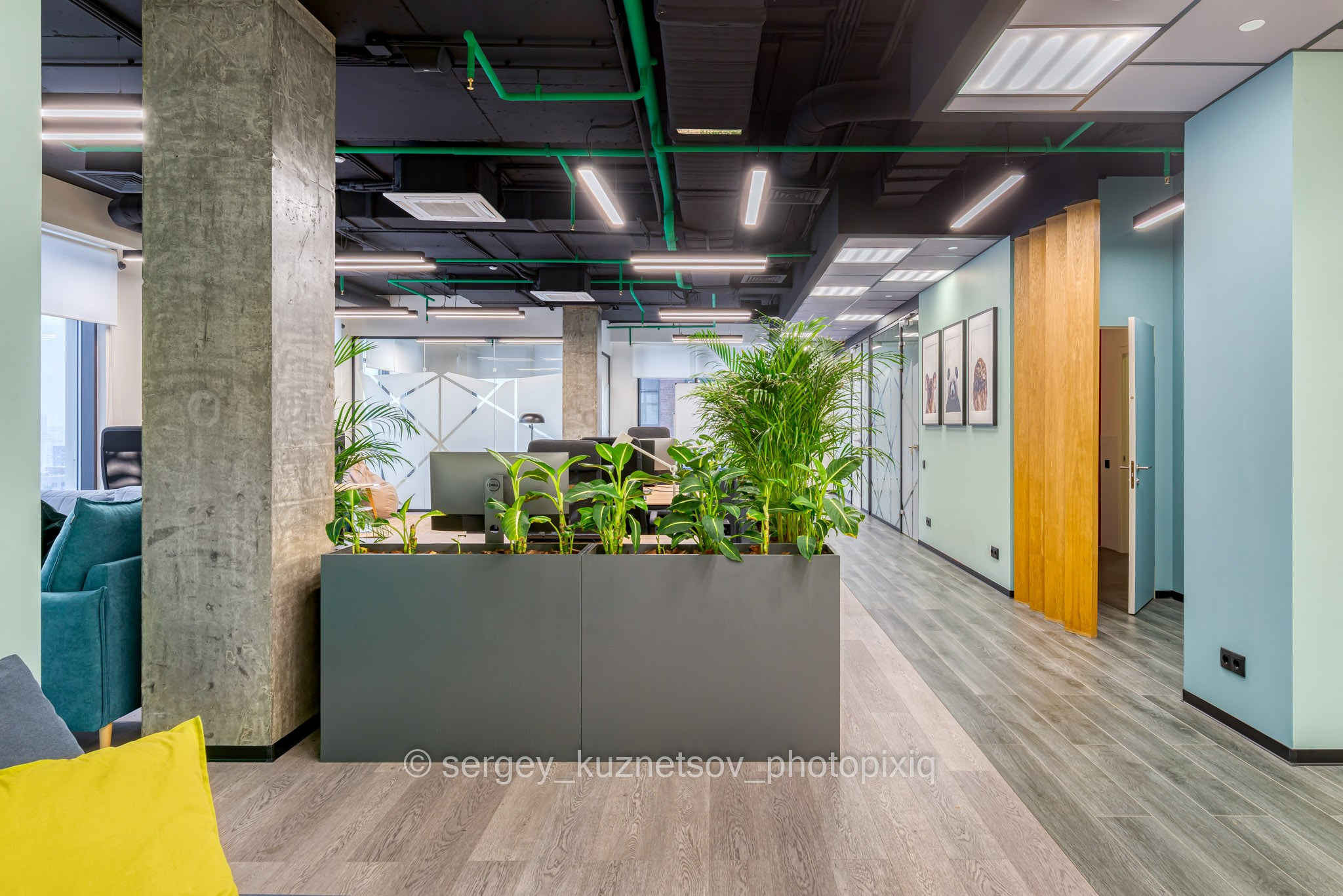 Съёмка интерьера офиса для портфолио ST-buro. Интерьерная съёмка и виртуальные туры — Интерьерный фотограф Кузнецов Сергей (photopixiq)