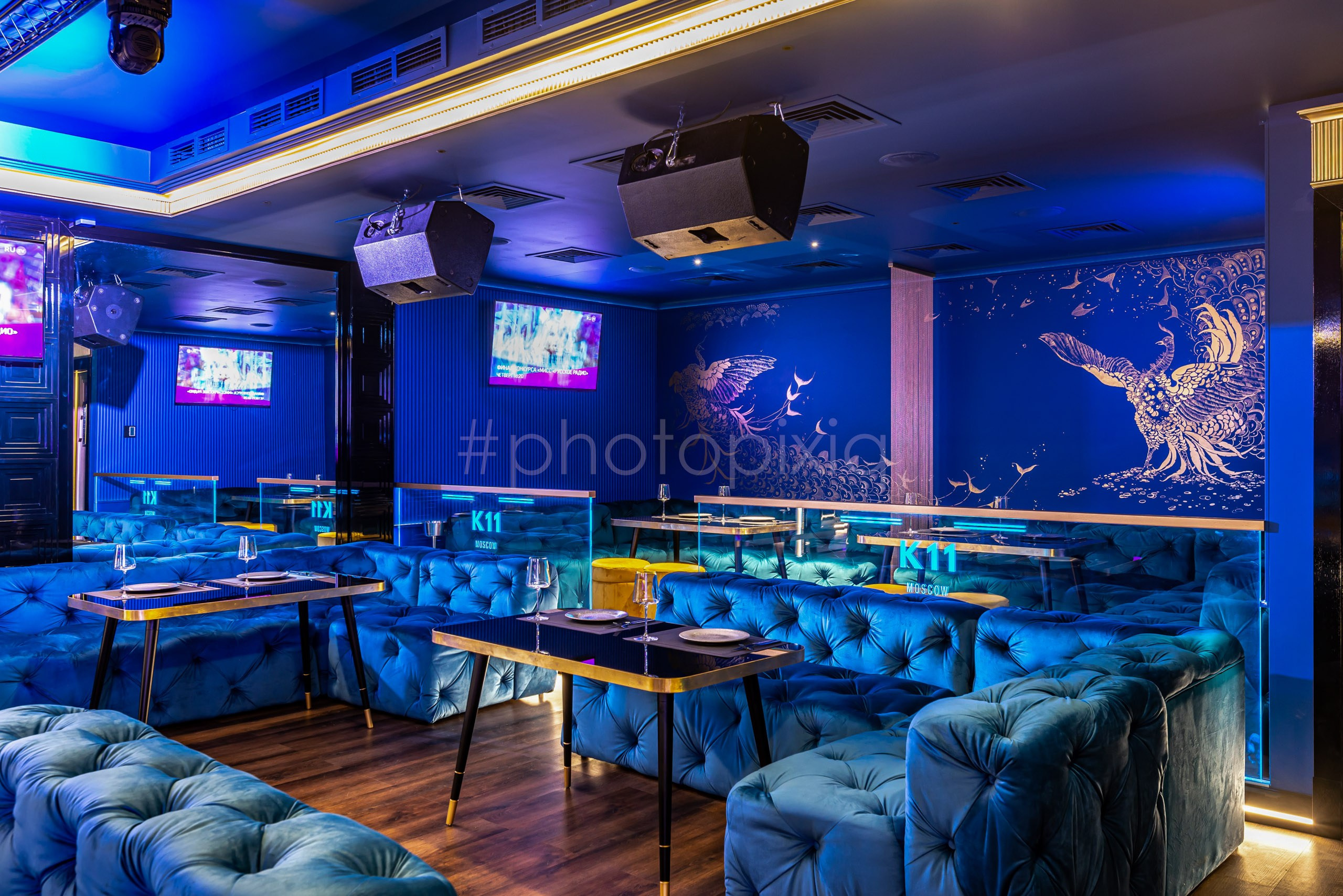 Фотосъёмка Караоке-бара «К11». Интерьерная съёмка и виртуальные туры — Интерьерный фотограф Кузнецов Сергей (photopixiq)