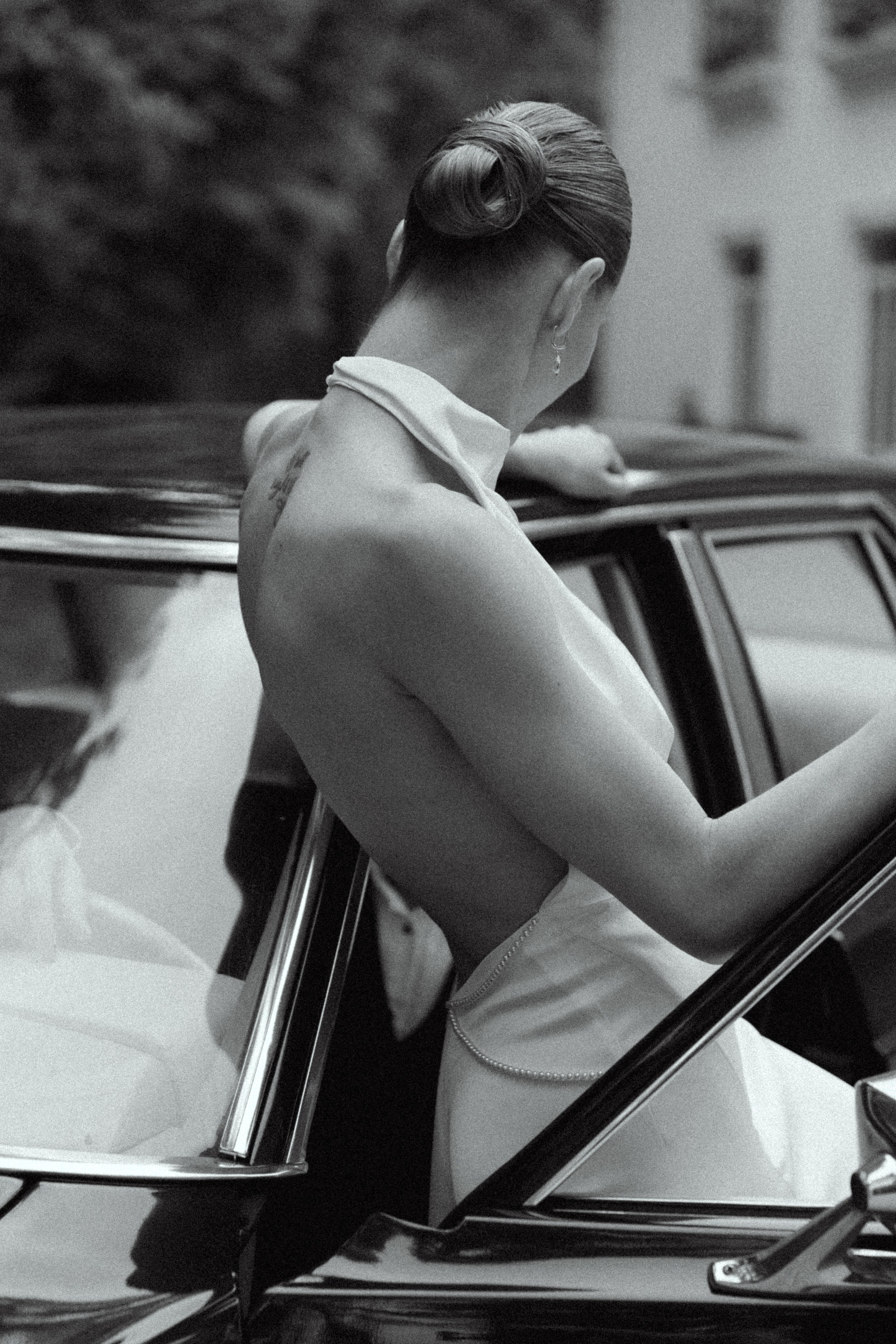 Свадебная фотосессия с ретро-автомобилем. Свадебный фотограф Москва Павел Фетисов