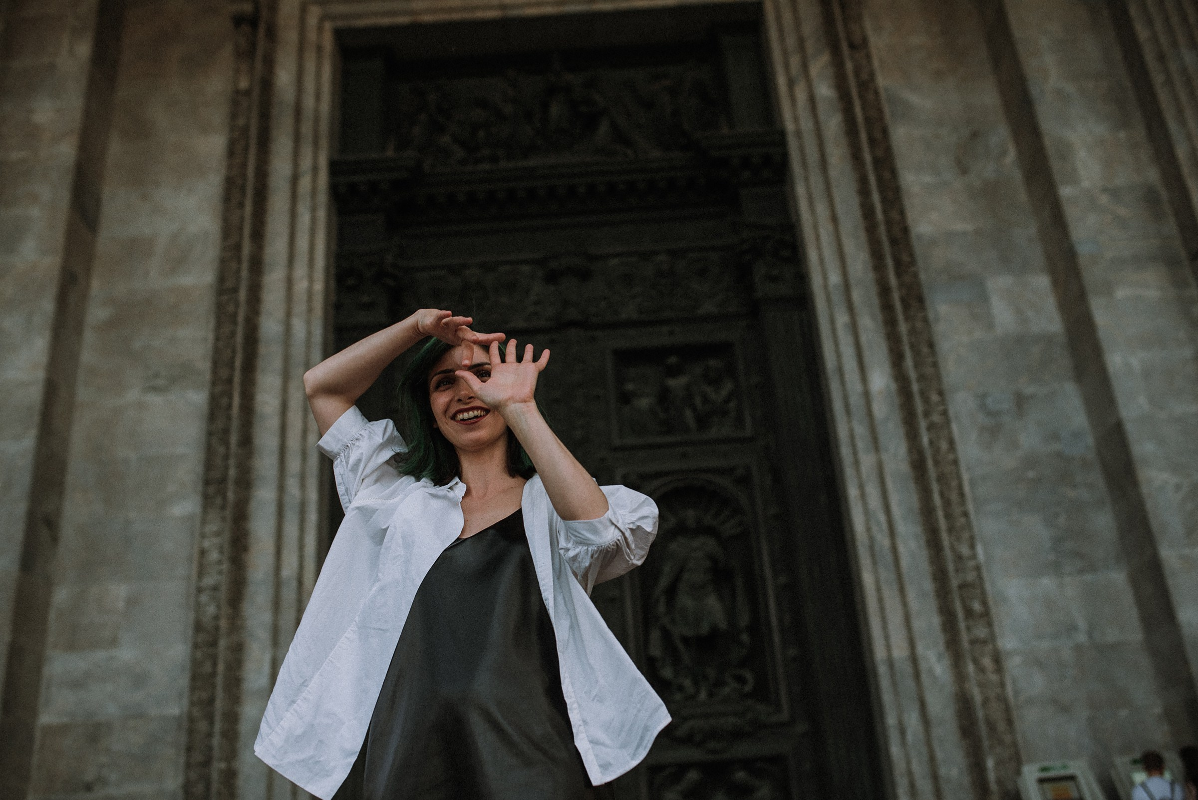 Зеленоволосая Марина. Фотограф в Санкт-Петребурге и в Великих Луках Волченкова Екатерина