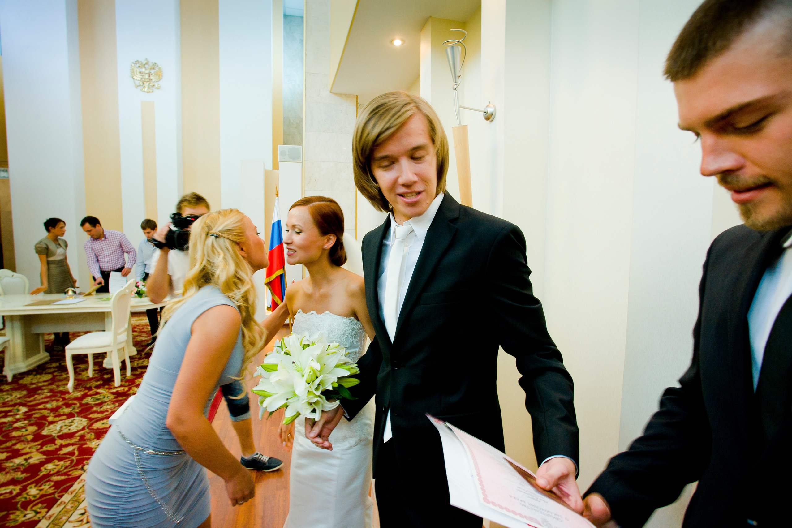 Свадьба Юрий и Юлия Загс. Skazka.wfolio.pro