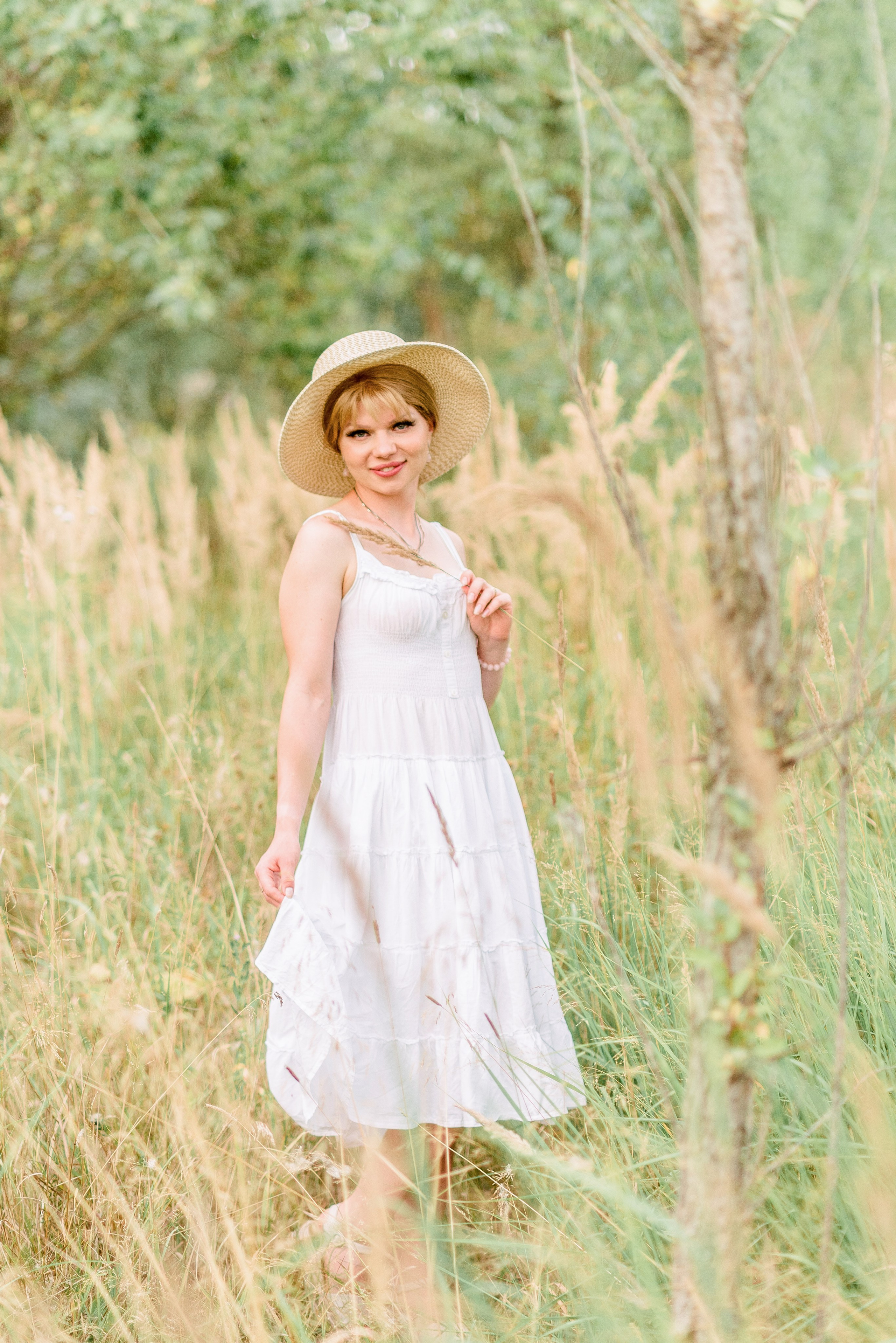 В поле. Фотограф Юлия Попова