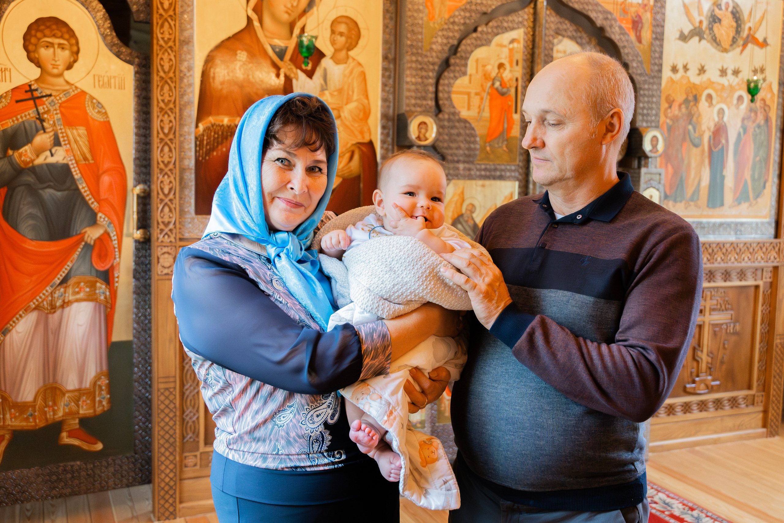 Крещение Ильи. Фотограф Юлия Попова