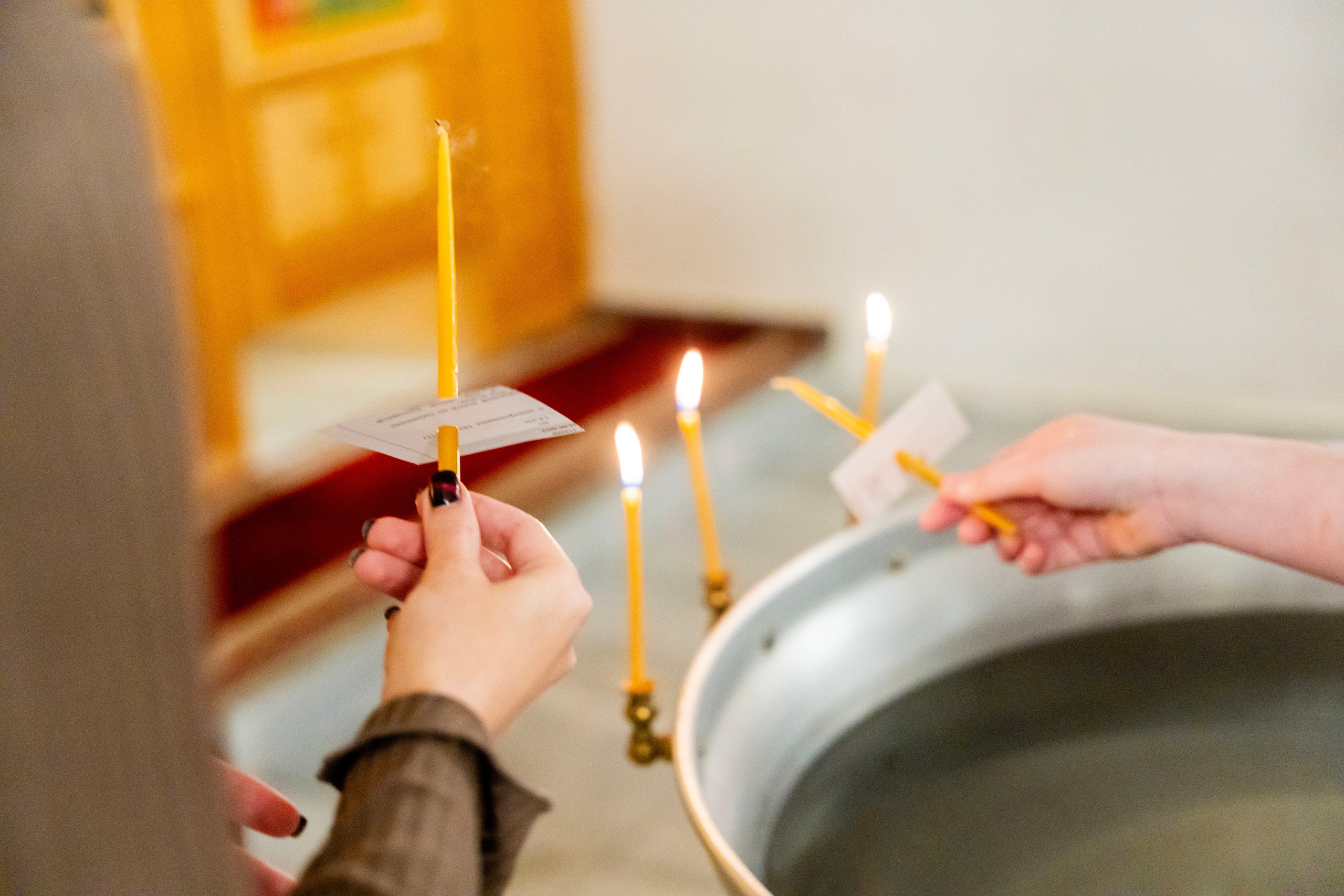 Крещение Льва. Фотограф Юлия Попова