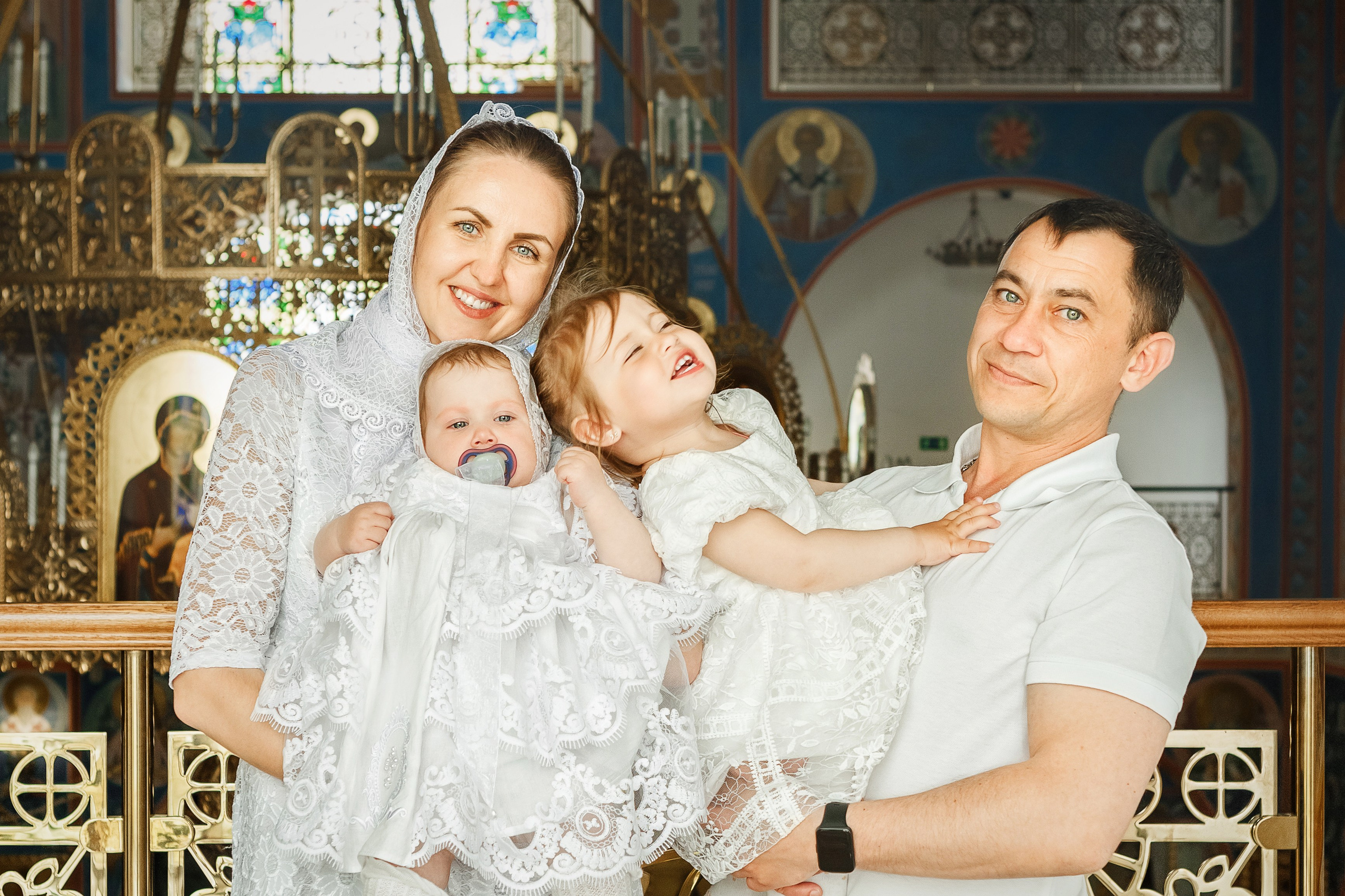 Таинство крещения Ярины. Детский, семейный фотограф в Южно-Сахалинске, Невельске и Холмске