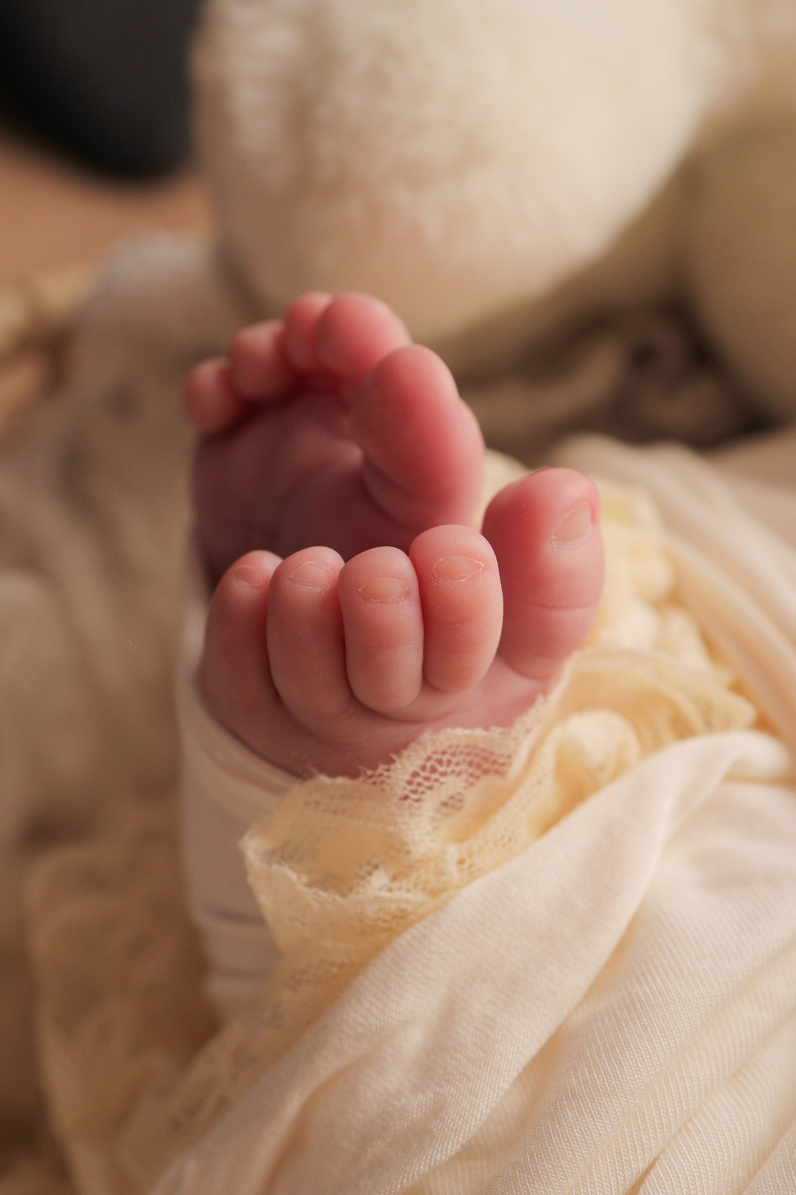 Милана, 1 месяц. Фотограф новорожденных в Новокузнецке Анна Горошникова