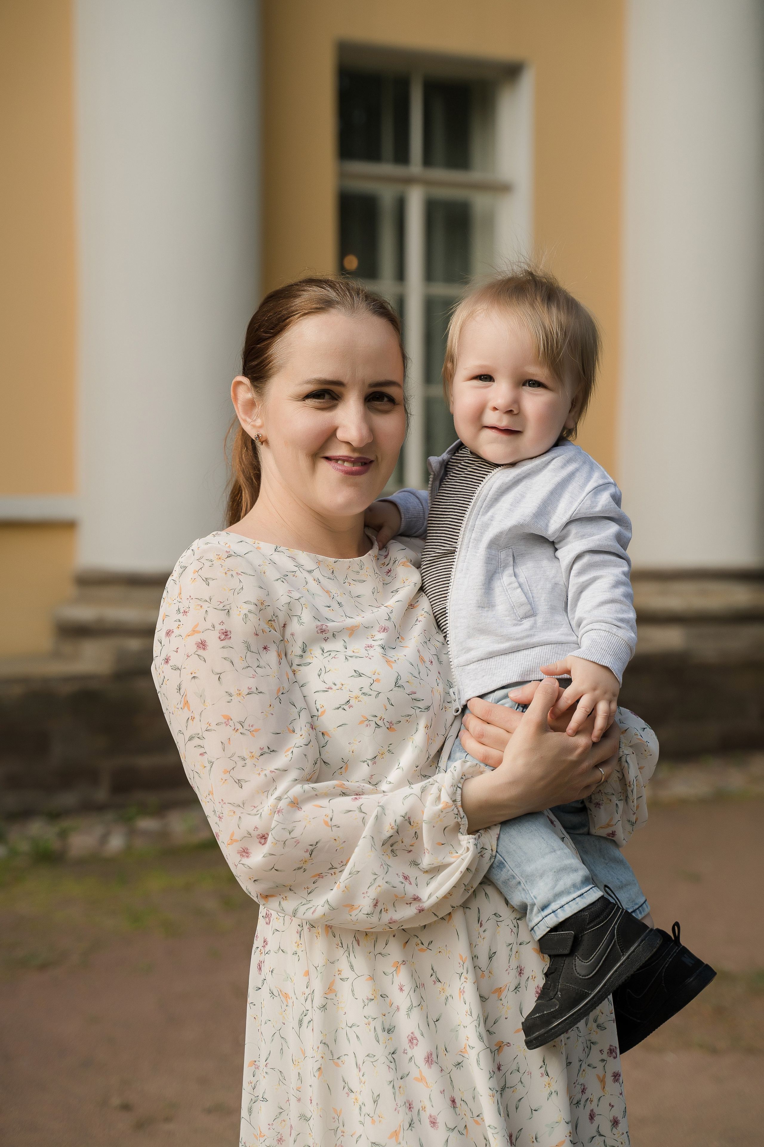 Семейная фотосессия в Санкт-Петербурге в Польском саду усадьбы Державина. Свадебный и семейный фотограф в Пушкине и Санкт-Петербурге Мария Филиппова