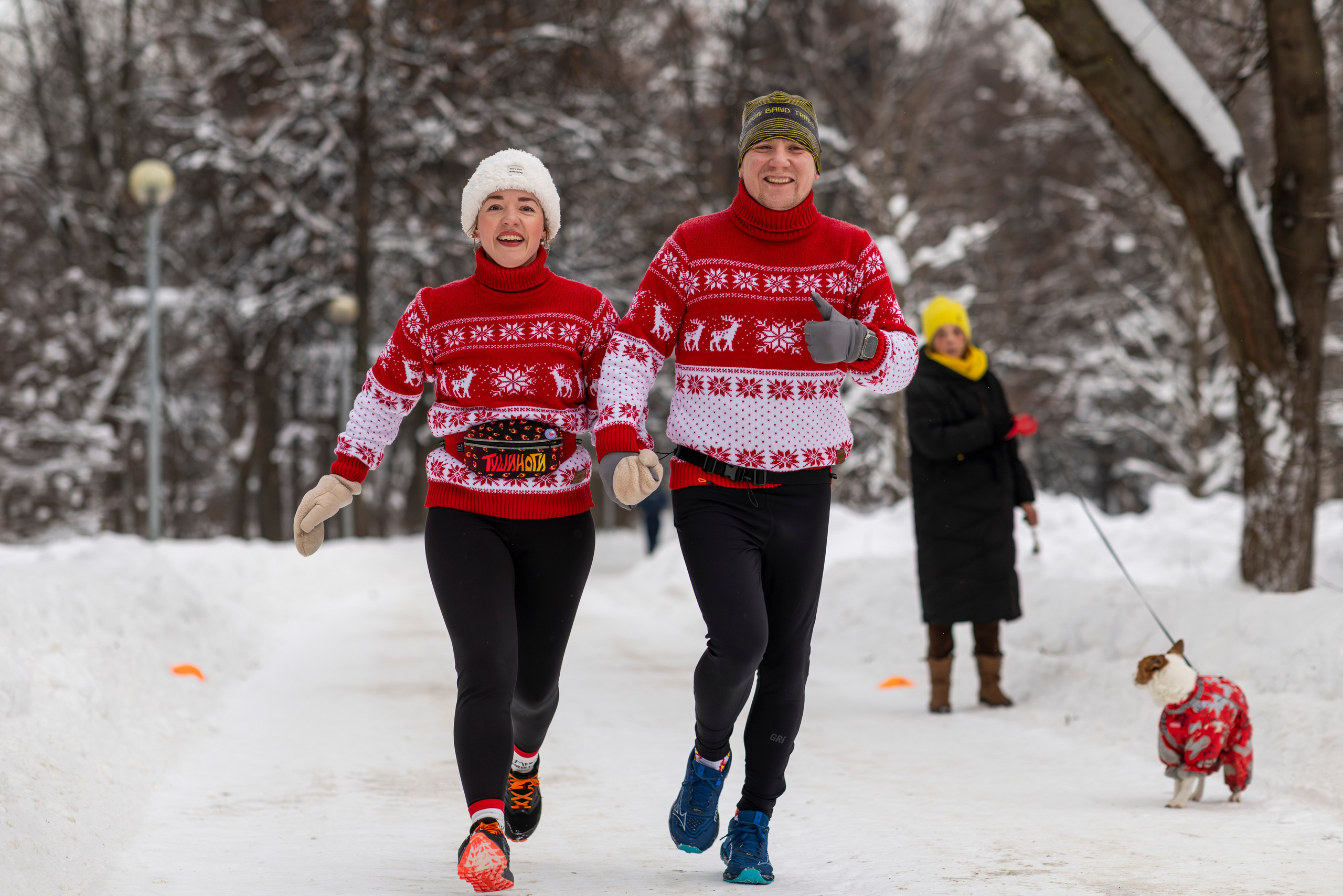 196 забег 5 вёрст в Тушино, 17.01.26. Фотограф Сергей Ловкий