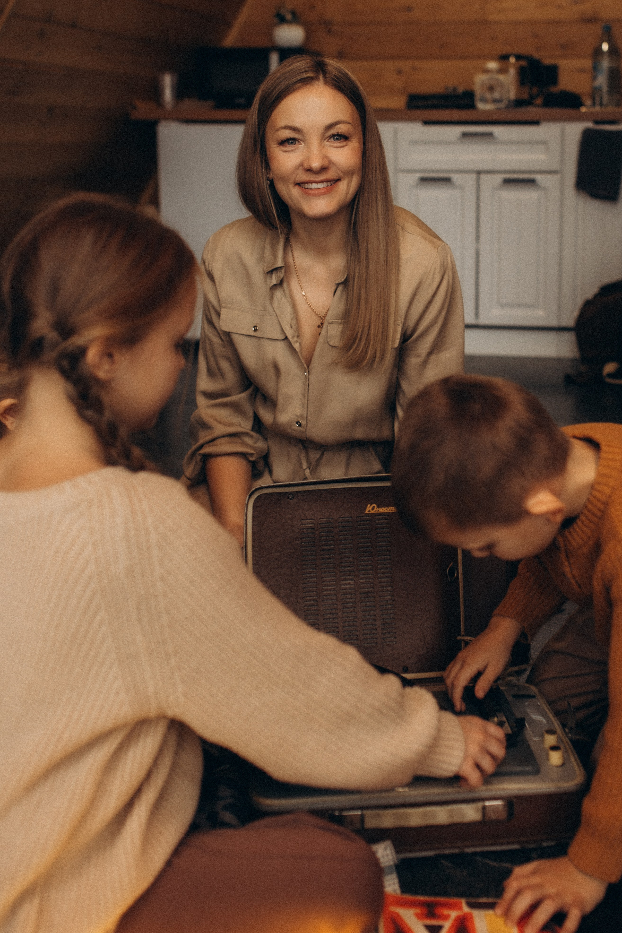 Предновогодняя история в домике. Семейный фотограф lifestyle в Новосибирске Елена Шпилевая