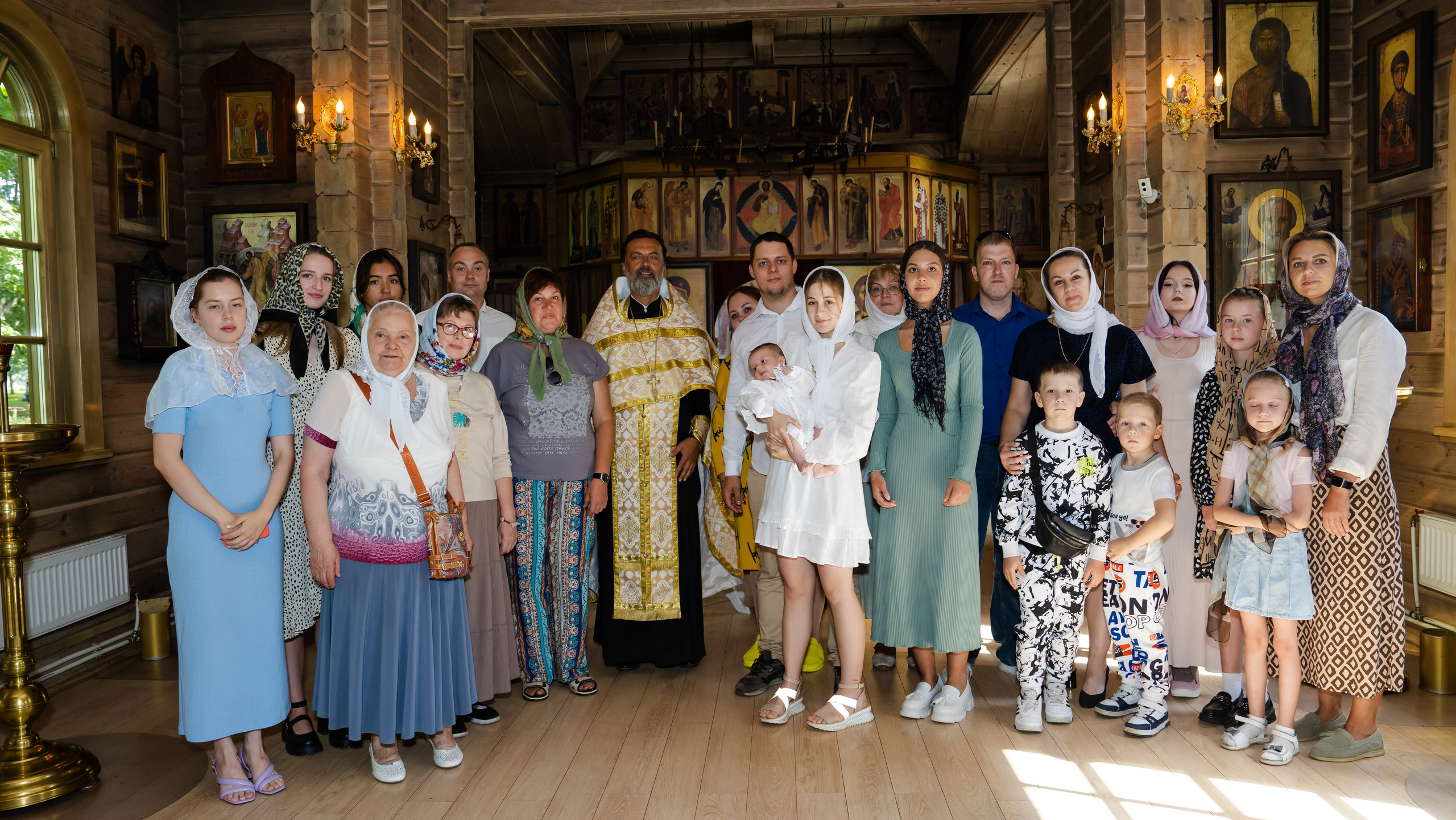 Таинство Крещения Марии. Крамер Юлиана детский и семейный фотограф