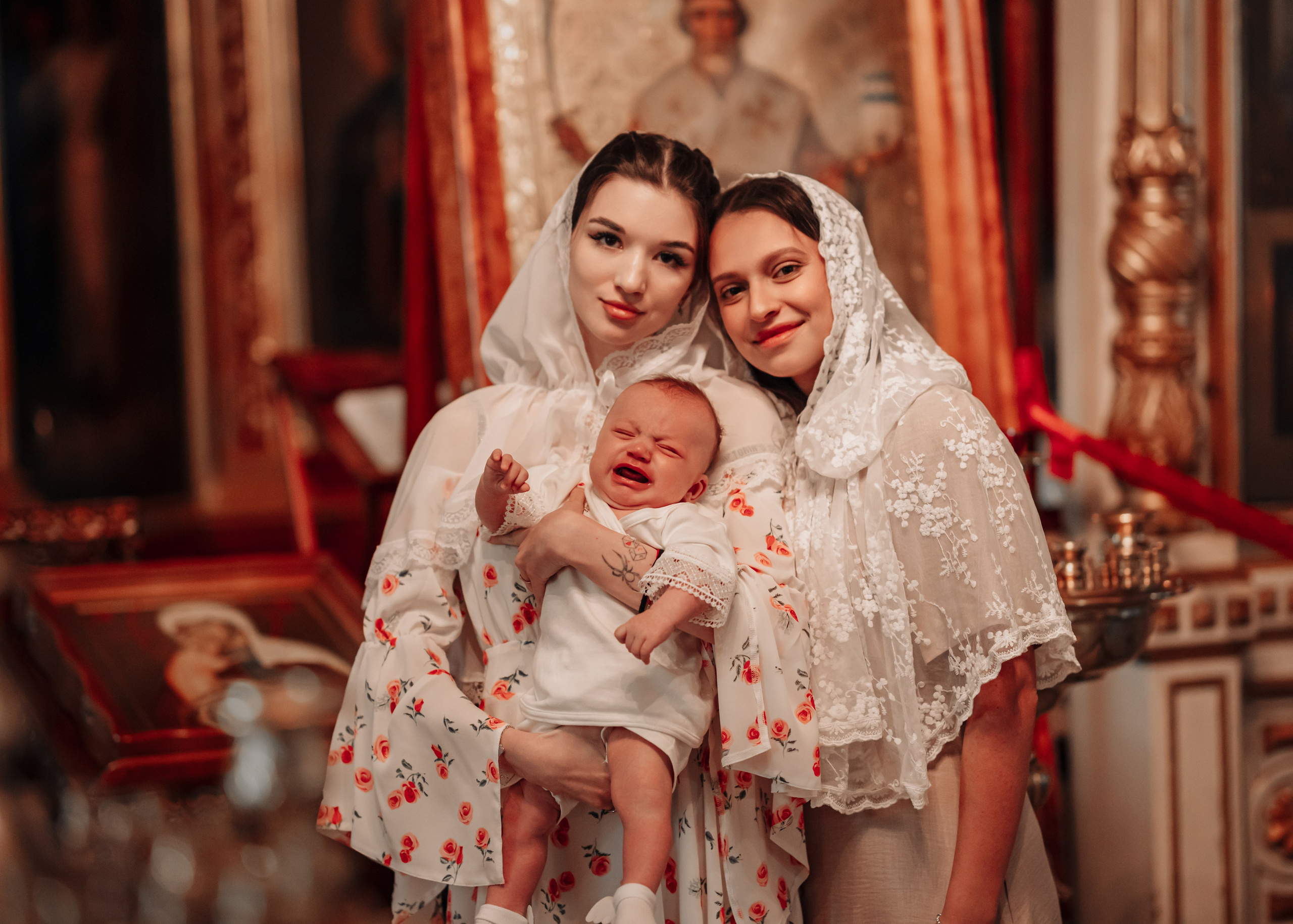 Таинство Крещения. Крамер Юлиана детский и семейный фотограф