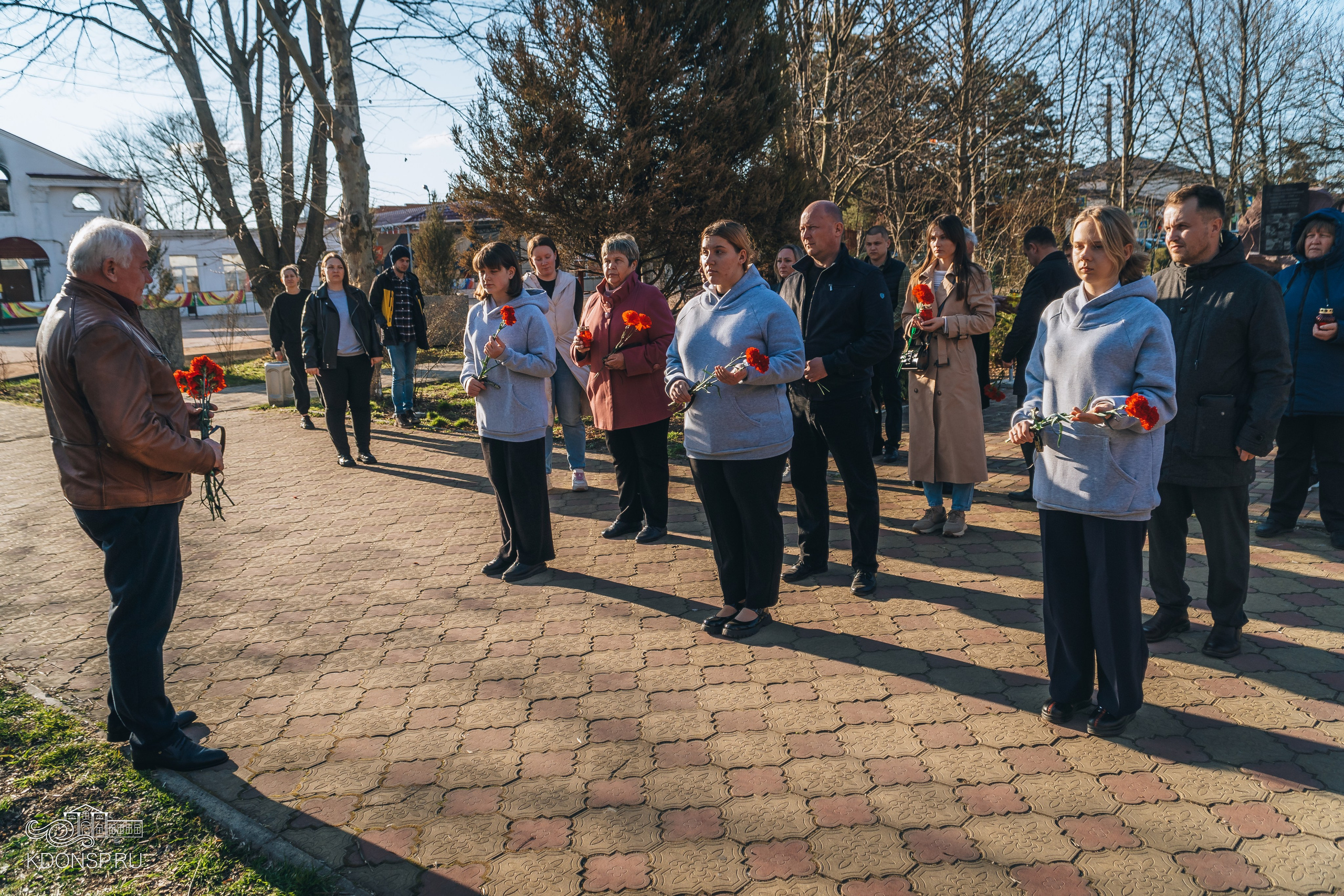 Акция памяти «Крокус сити холл». Новотитаровский Дом культуры