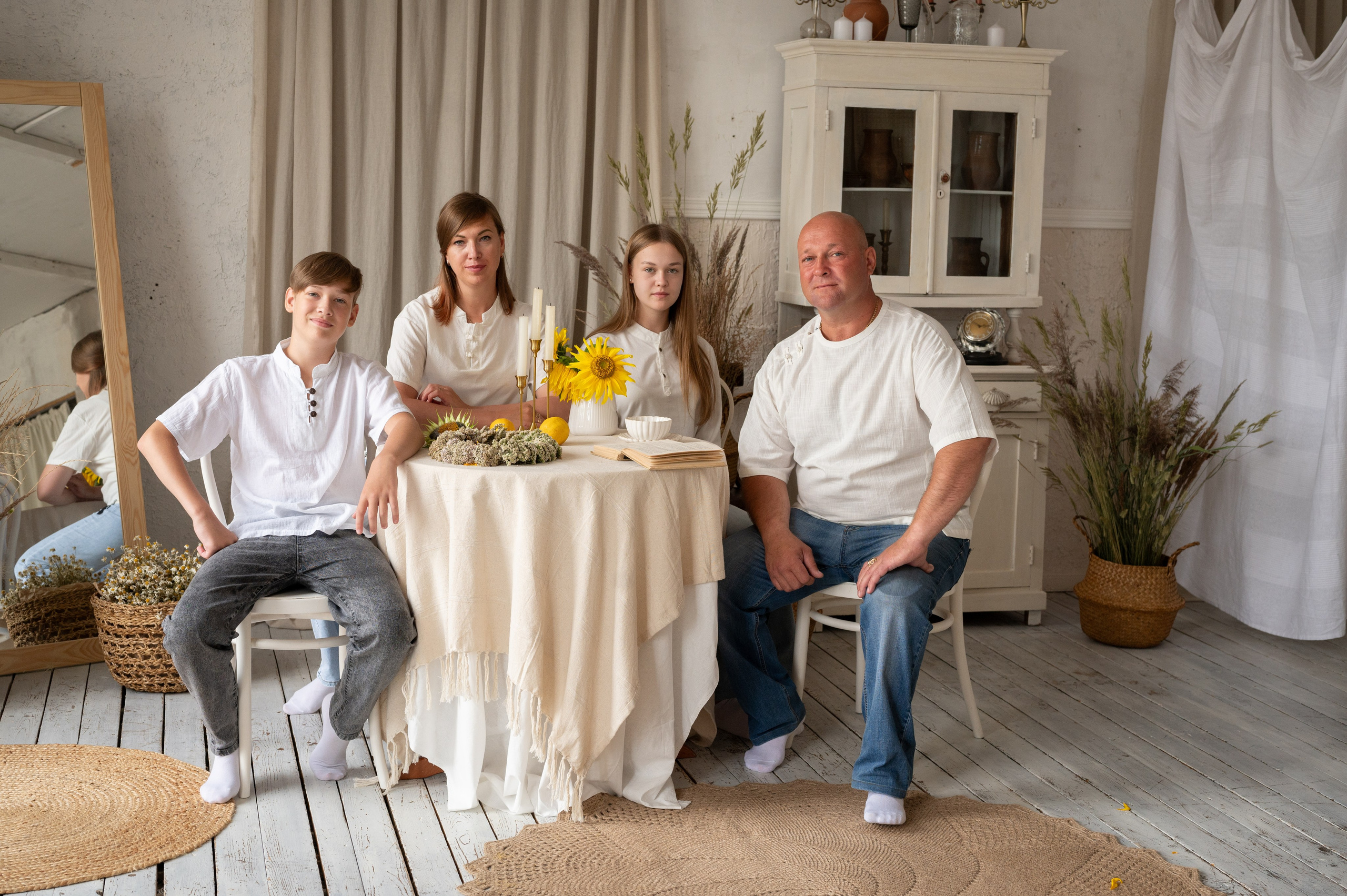 Семейная, фотостудия «Воздух». Фотограф новорожденных, семейный детский в Тюмени Татьяна Морозова