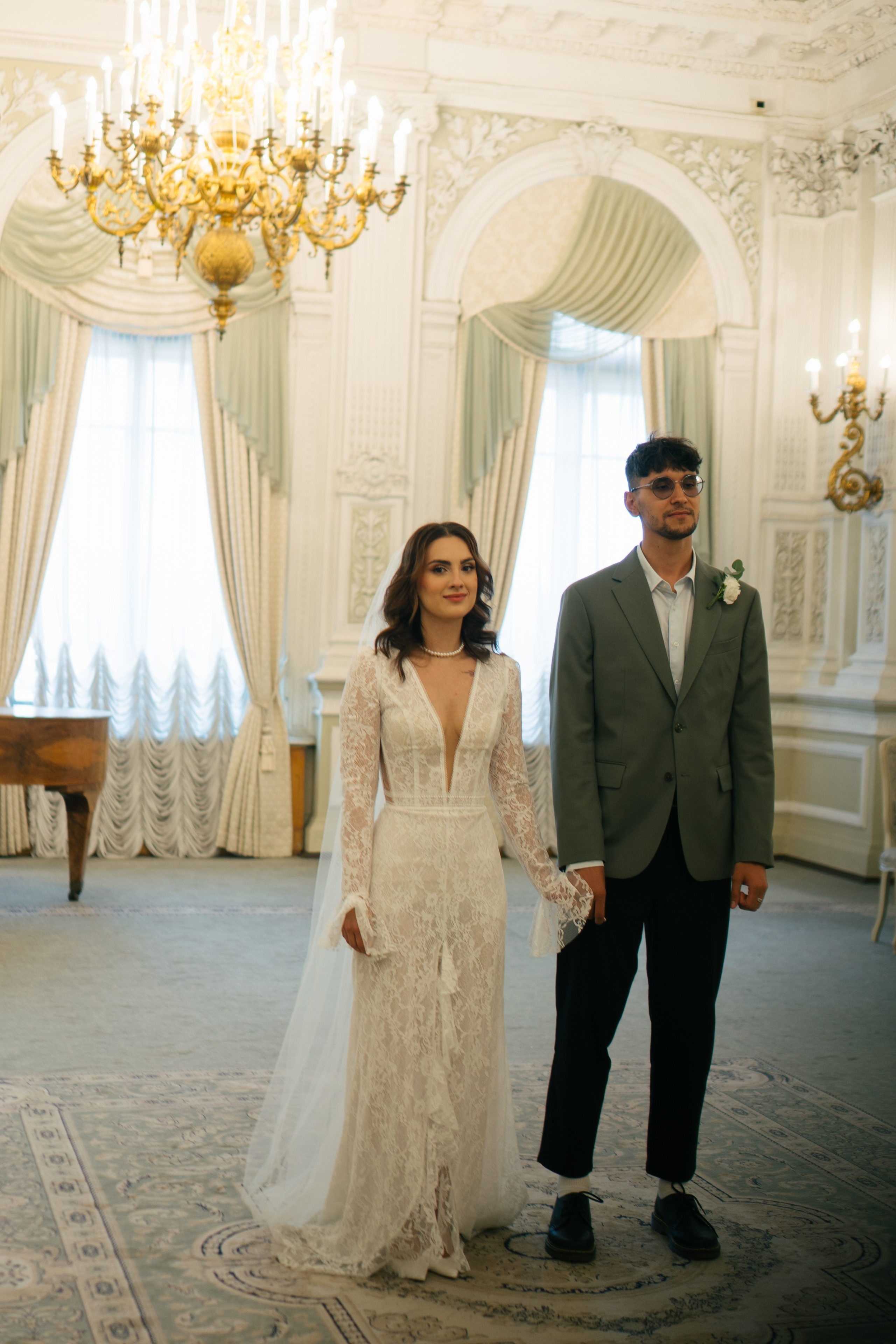 СВАДЕБНАЯ СЬЕМКА В ПЕРВОМ ДВОРЦЕ БРАКОСОЧЕТАНИЯ. Профессиональный фотограф, Санкт-Петербург — Виктория Богомолова