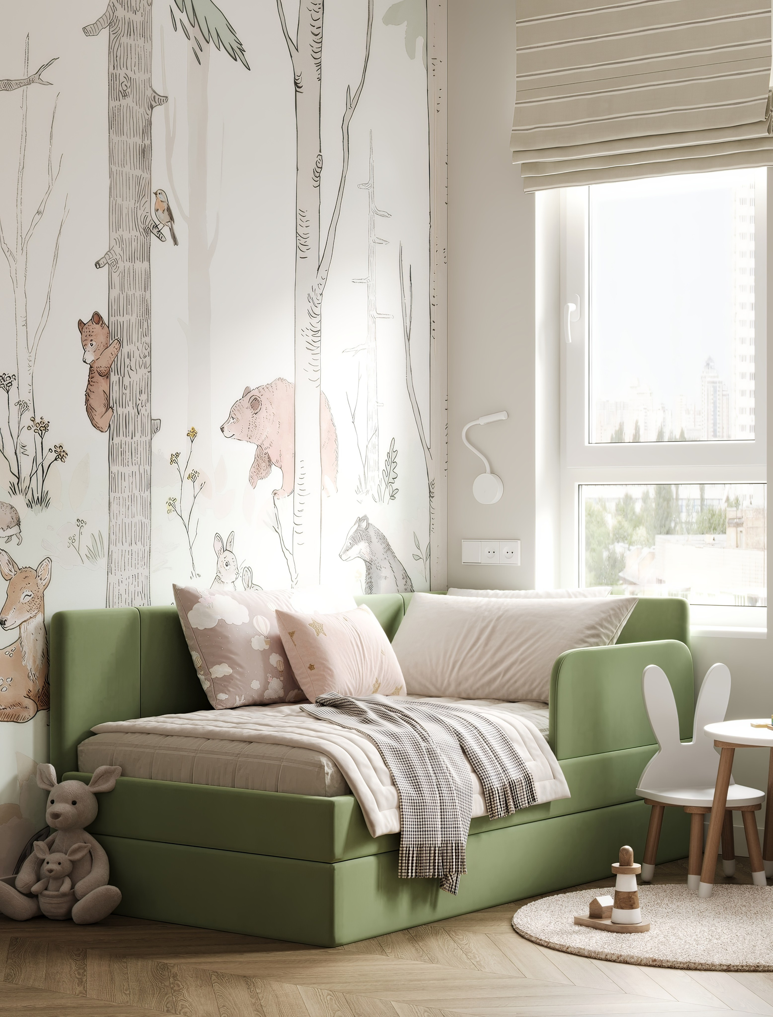 Визуализация квартиры ЖК Дзен-кварталы 70.2 m². Заказать 3d визуализацию интерьеров — Дарья Веденёва