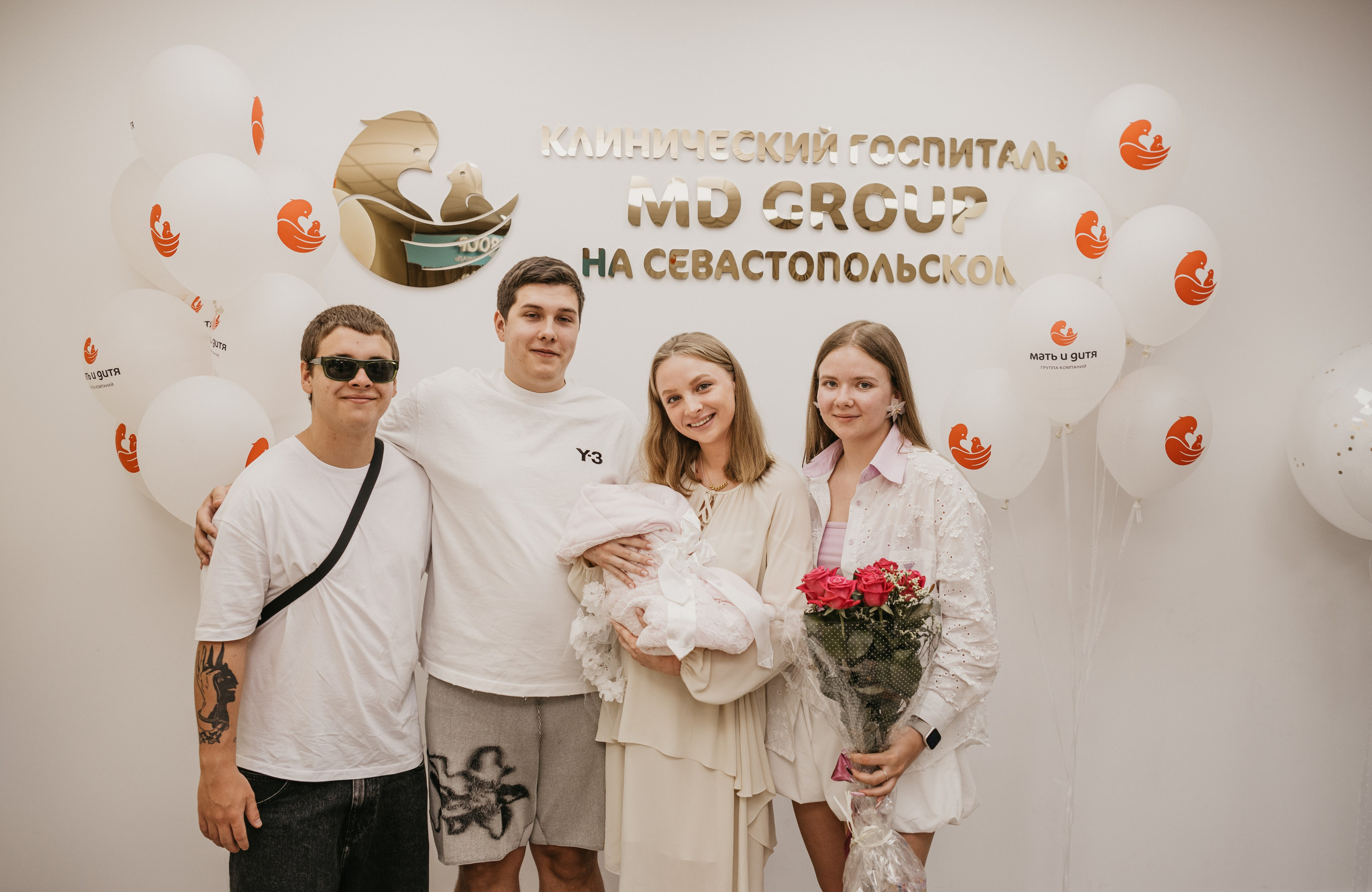 Выписка Виктории. Мать и дитя. Фотограф на выписку из роддома в Москве и МО