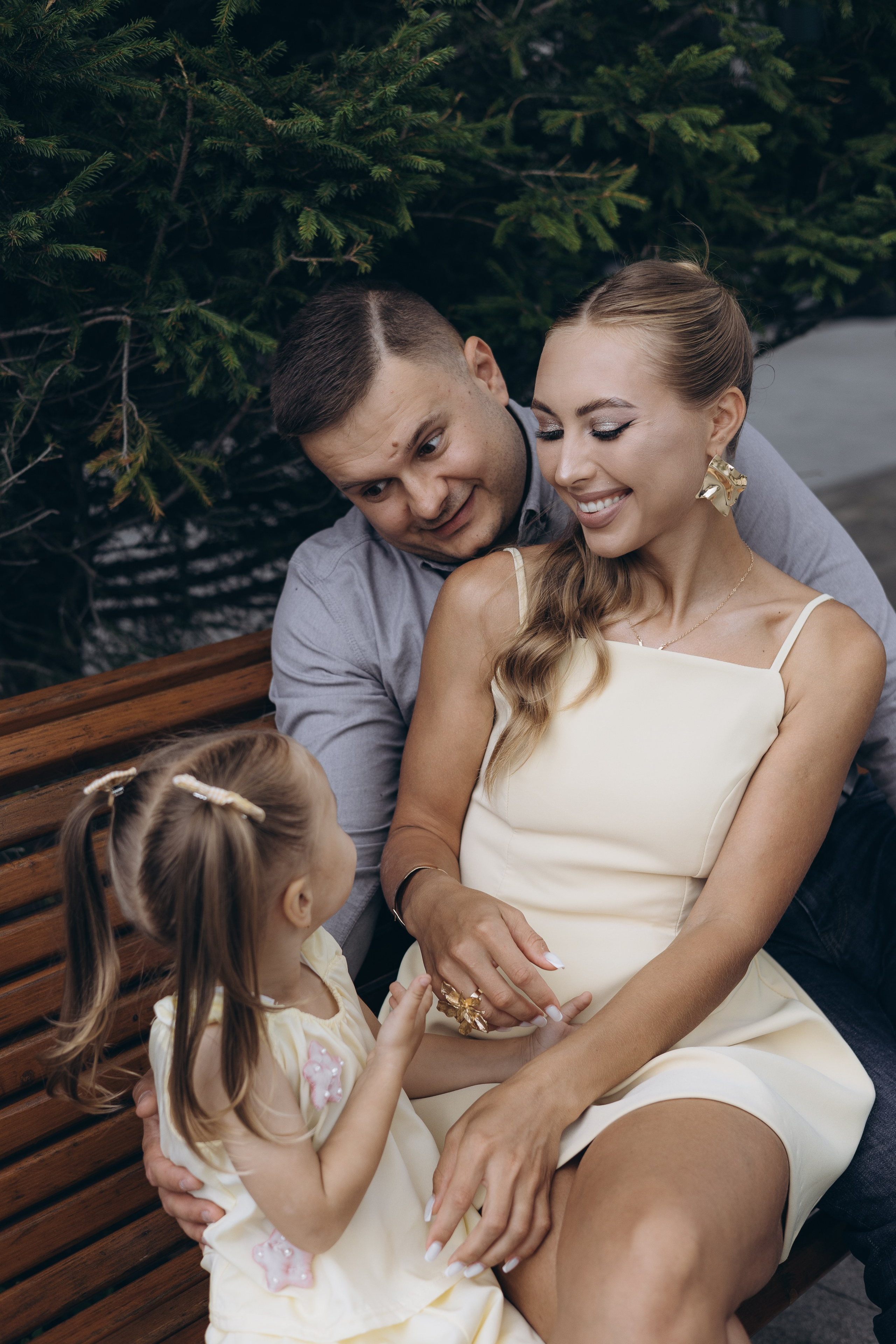 Кристина, Сергей и Лера. Свадебный и семейный фотограф в Новосибирске Дарья Кель