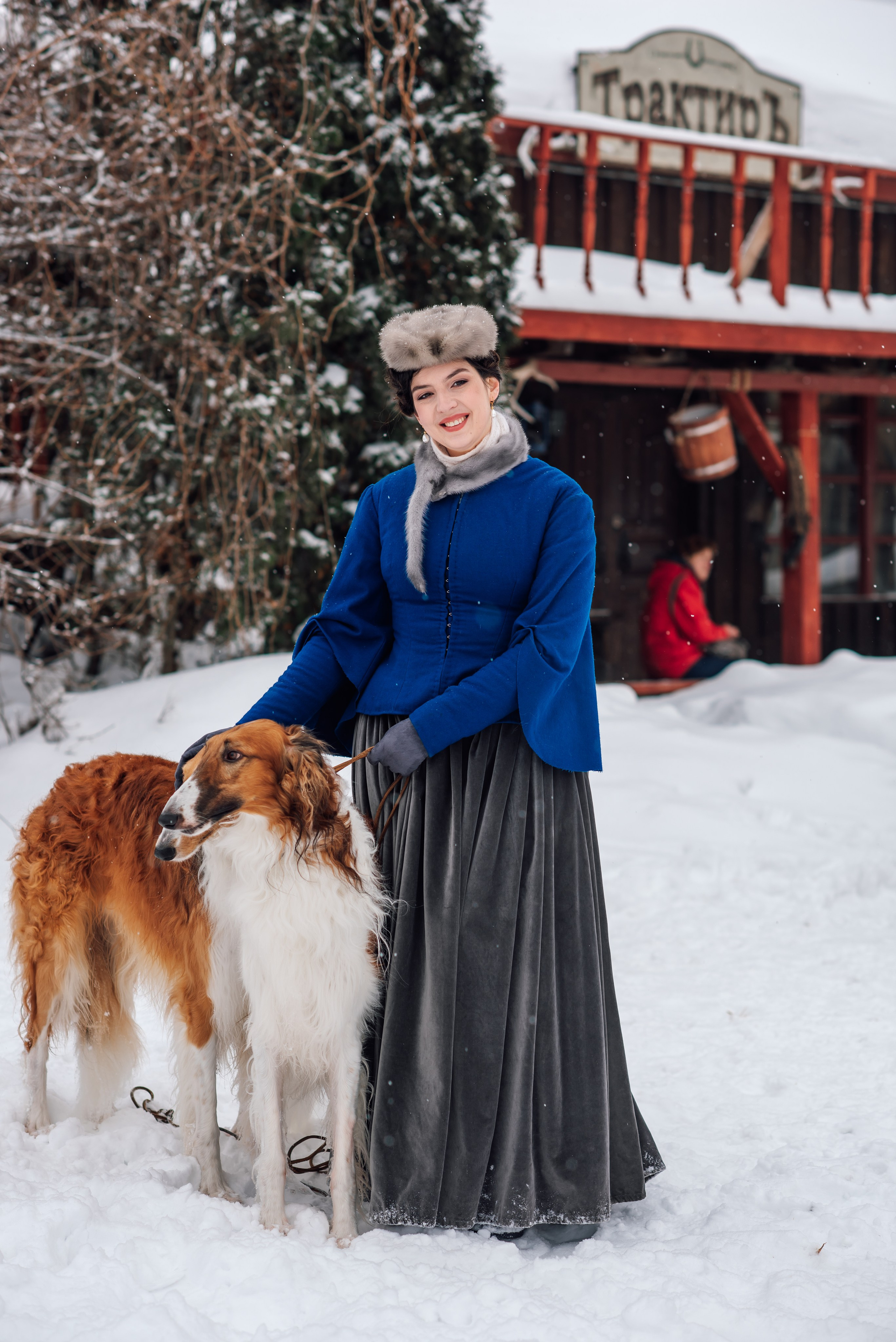 Зимняя парфорсная охота. Фотограф Диана Вальтер