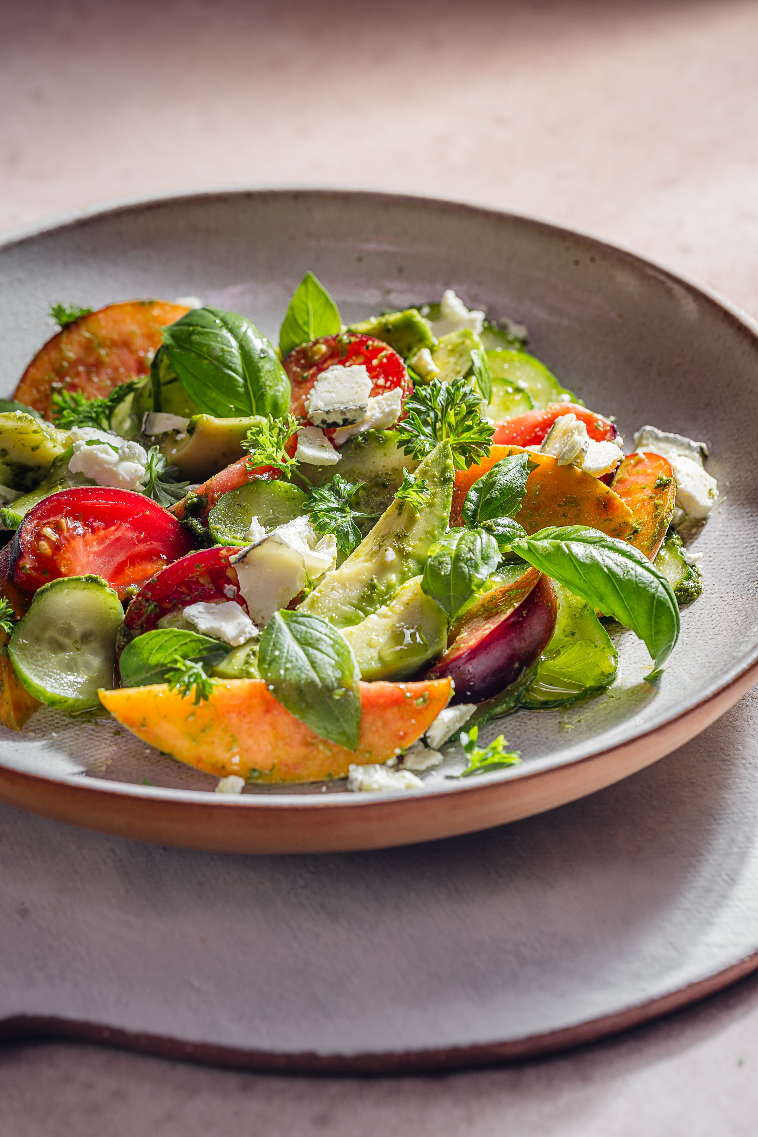 Spring Salad. Foodie Stories (гастрономические истории) рекламная фуд-фотосъёмка, Москва