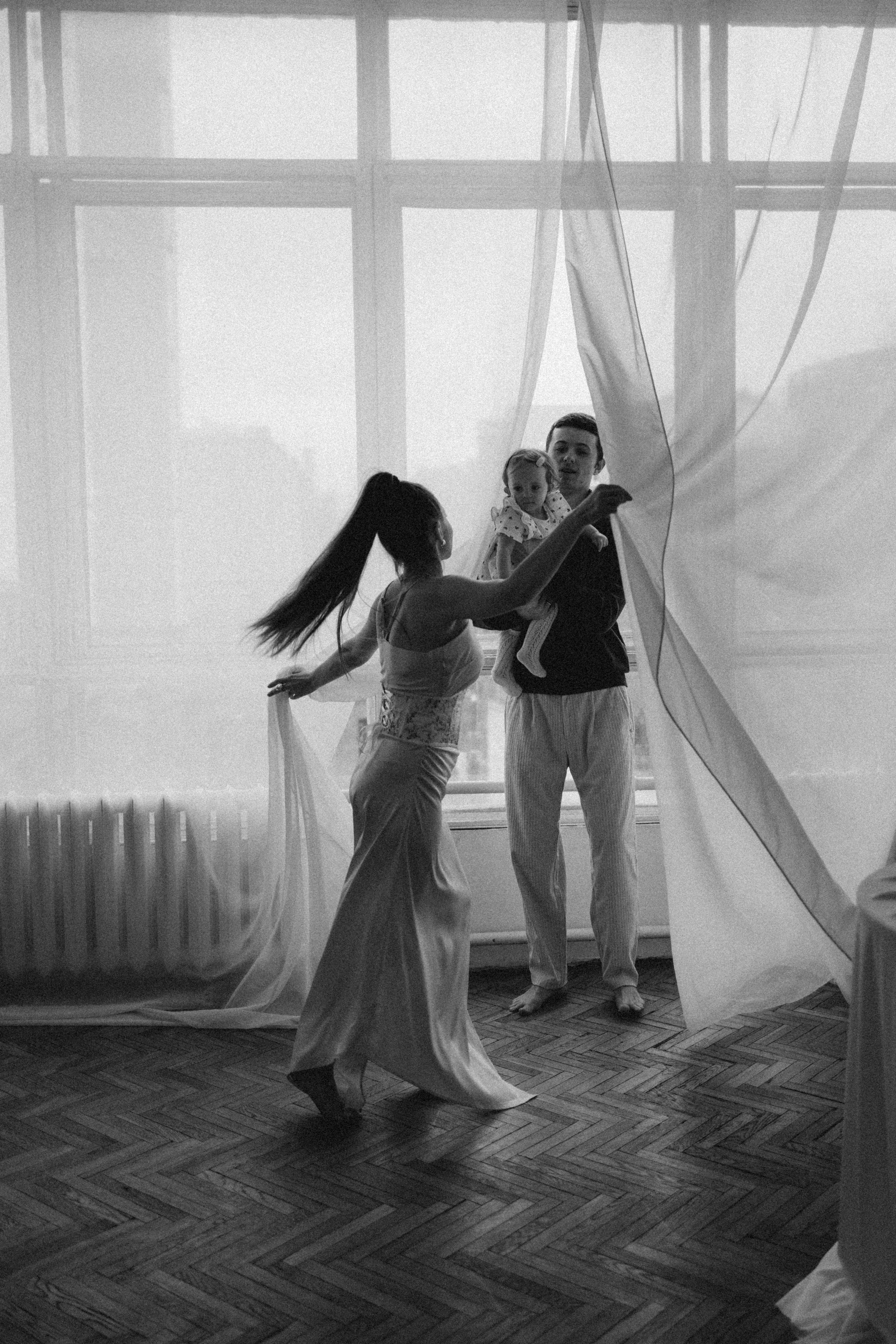 Мира, Алина и Илья. Семейный фотограф в Москве Ксения Аганина