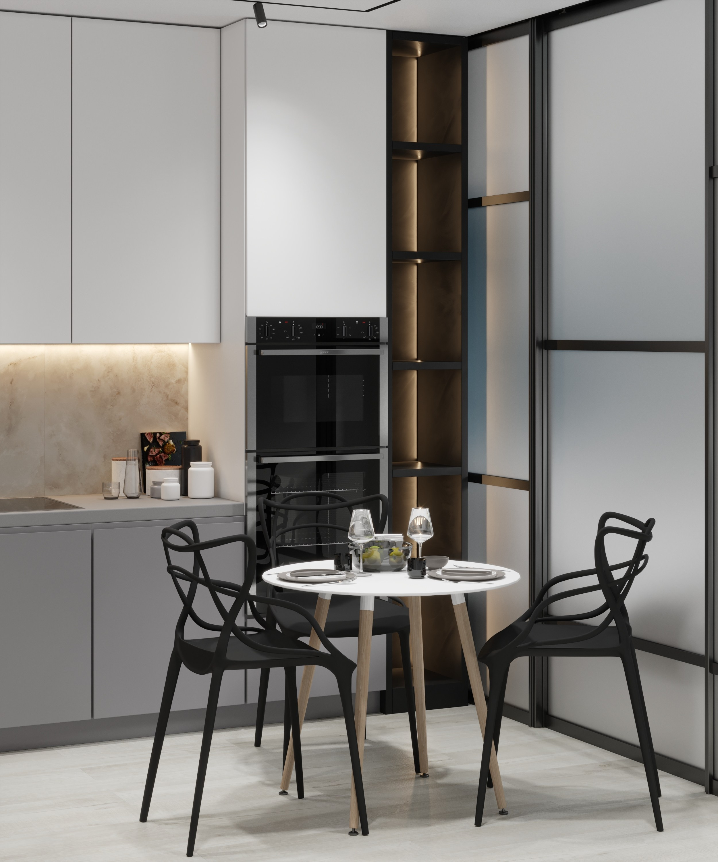 Дизайн - проект для семьи с яркими акцентами в интерьере. Анастасия Дремина DREMINA INTERIORS