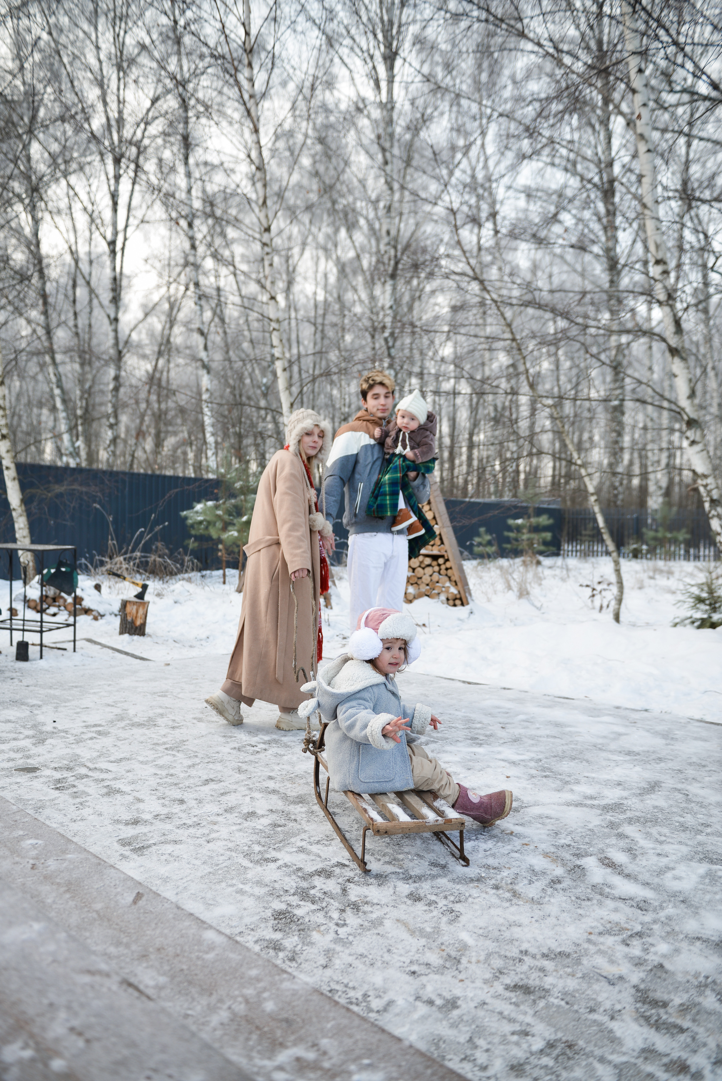 Семья Татьяны и Виталия. Семейный и свадебный фотограф в Москве и Подмосковье Еремина Александр