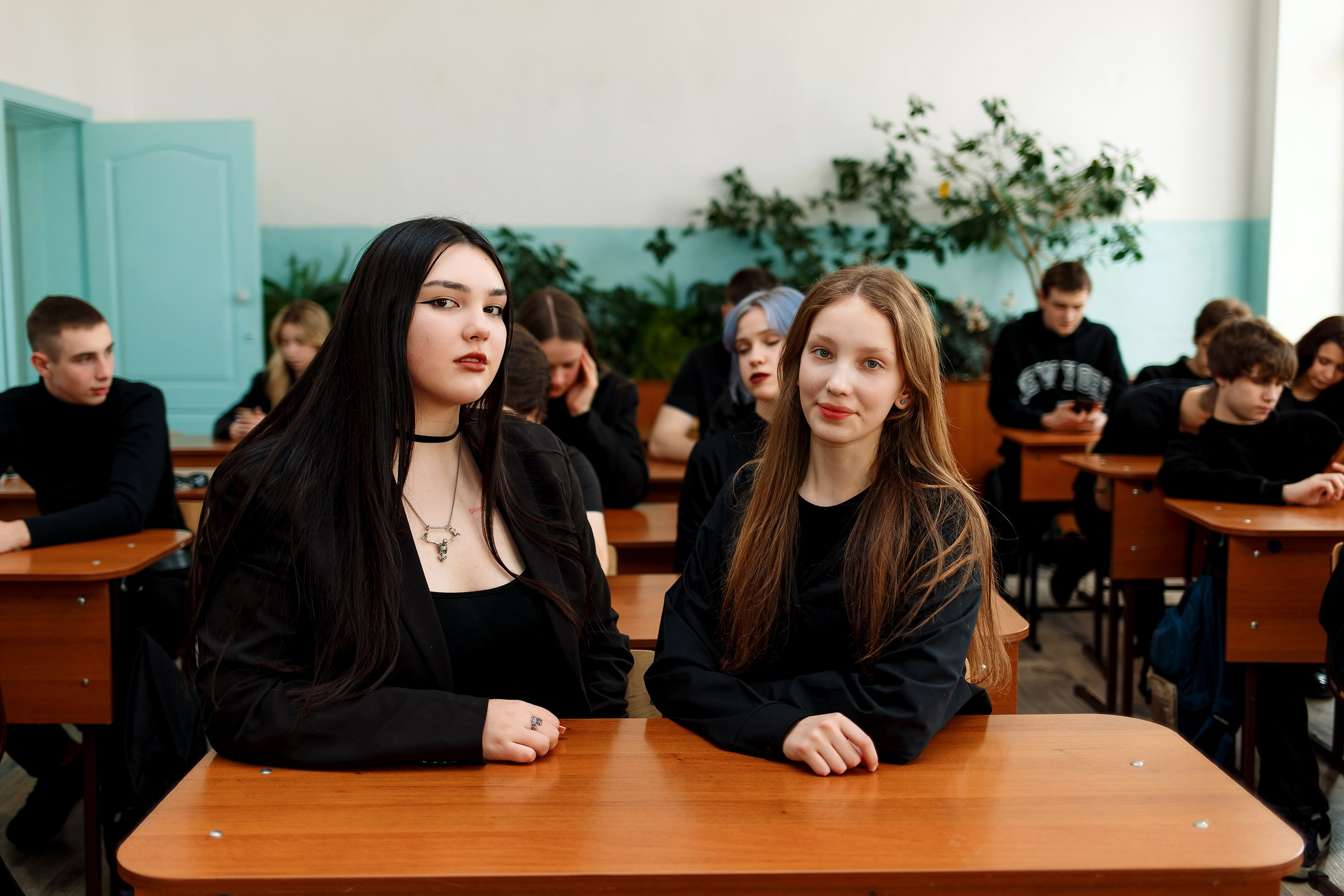 11 класс съемка в школе. Фотограф Любовь Корниенко, Примоский край