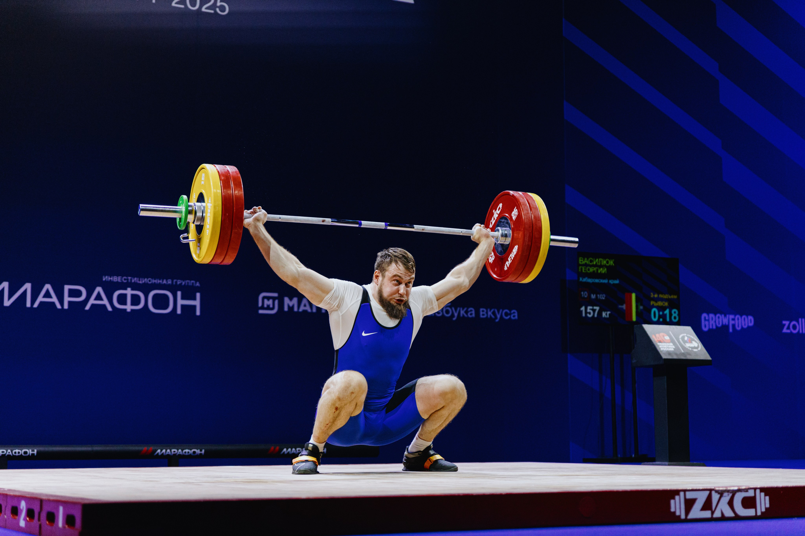 Чемпионат России по тяжелой атлетике 2025. Фотограф в Москве и Санкт-Петербурге Дарина