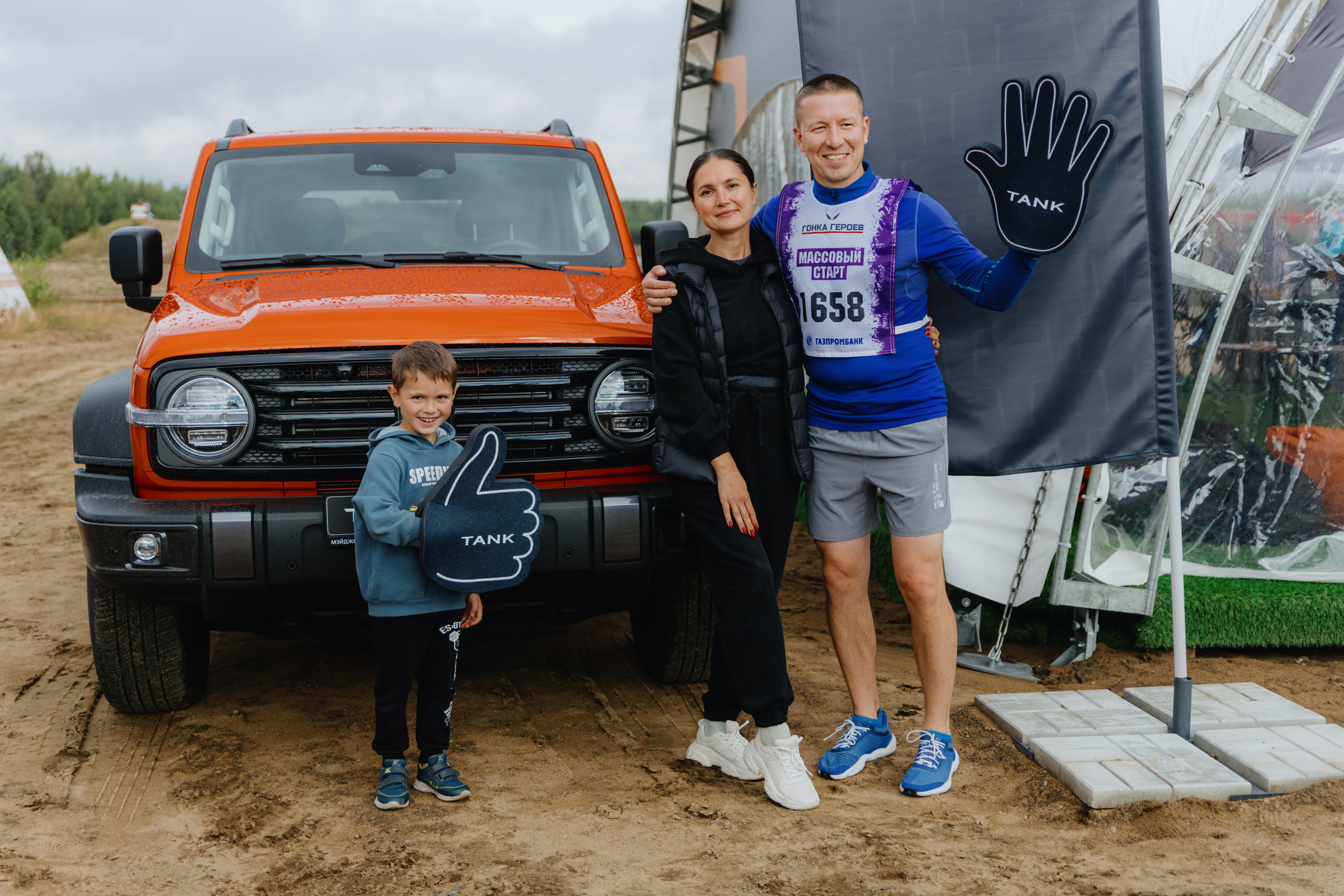 TANK на «Гонке Героев». Фотограф в Москве и Санкт-Петербурге Дарина